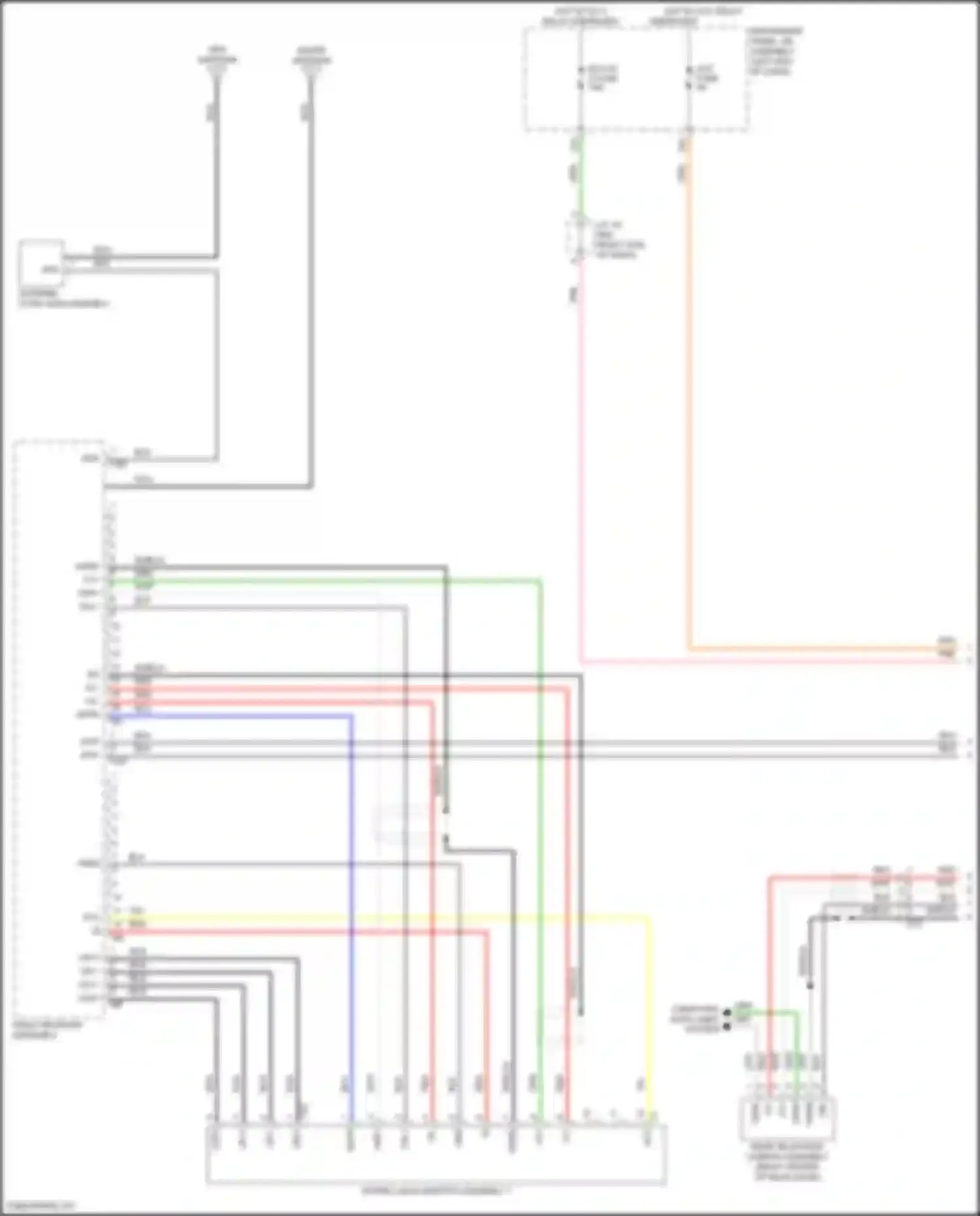 Wiring diagram pnk for Lexus NX Z10 facelift (2017-2021) (22 of 202)