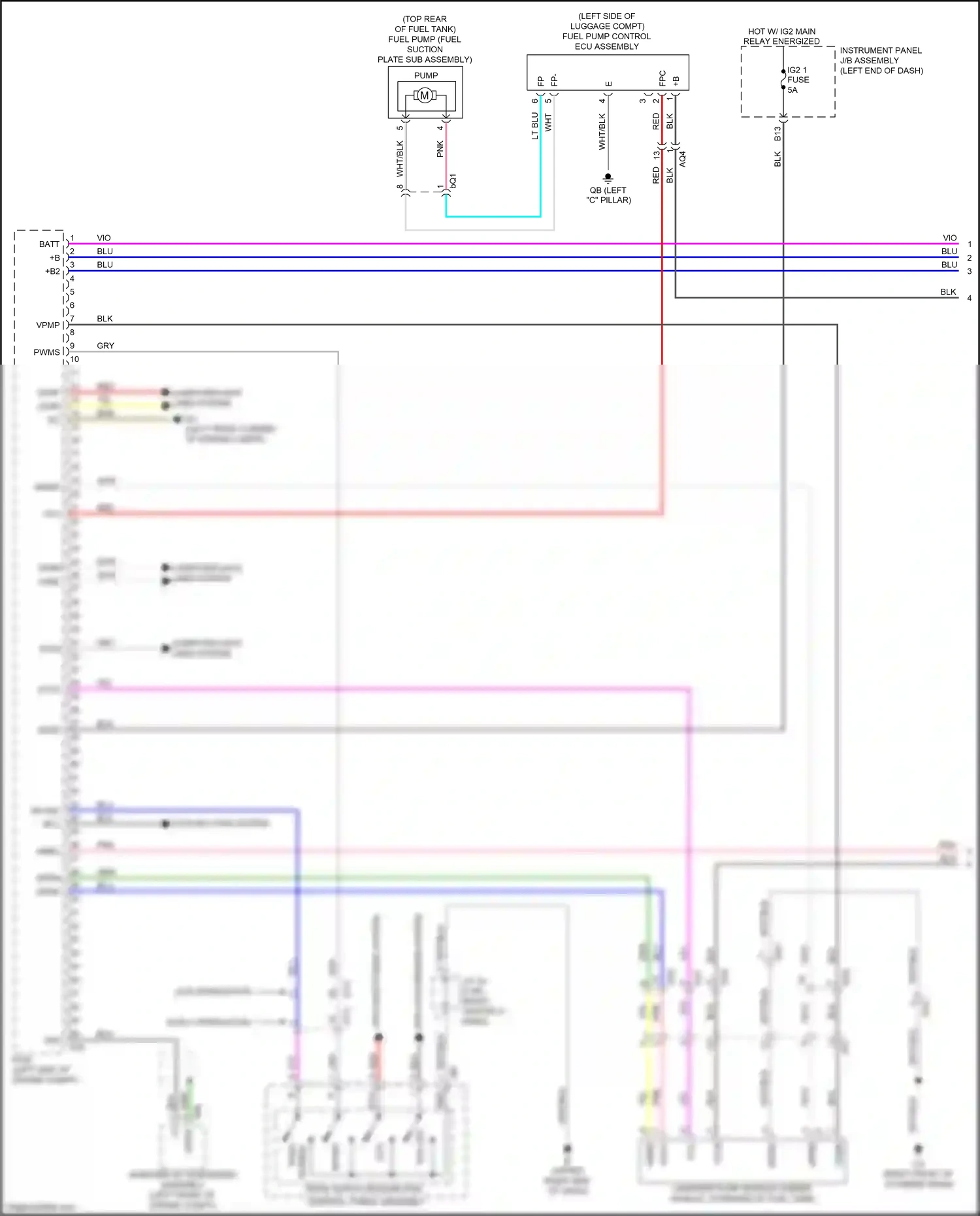 Lexus NX Z10 facelift (2017-2021) pnk wiring diagram  (201 of 202)