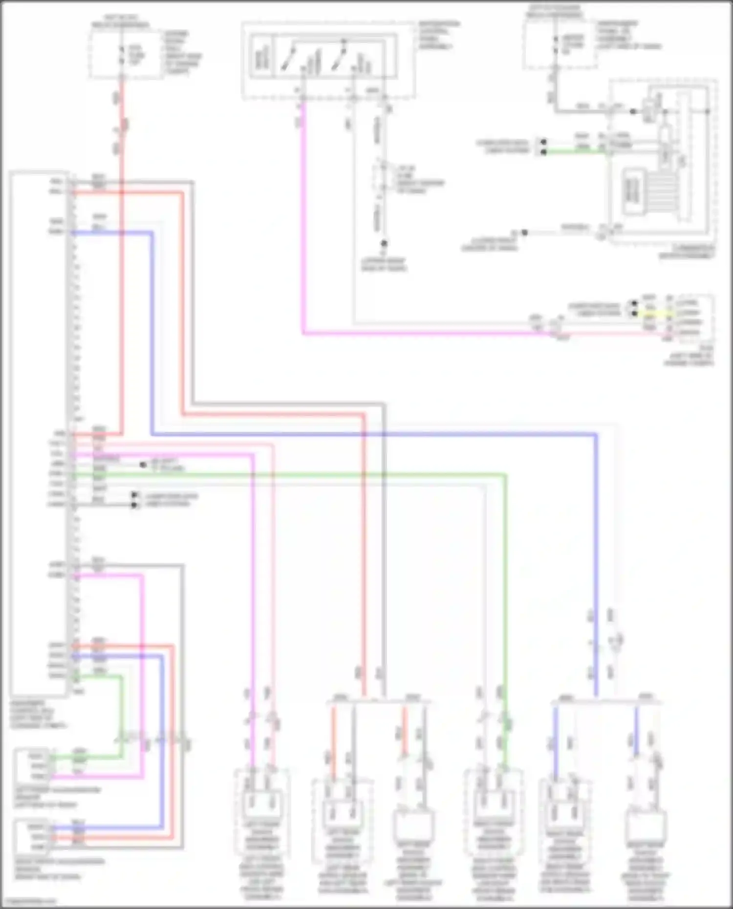 Wiring diagram ral+ for Lexus NX Z10 facelift (2017-2021) (1 of 1)