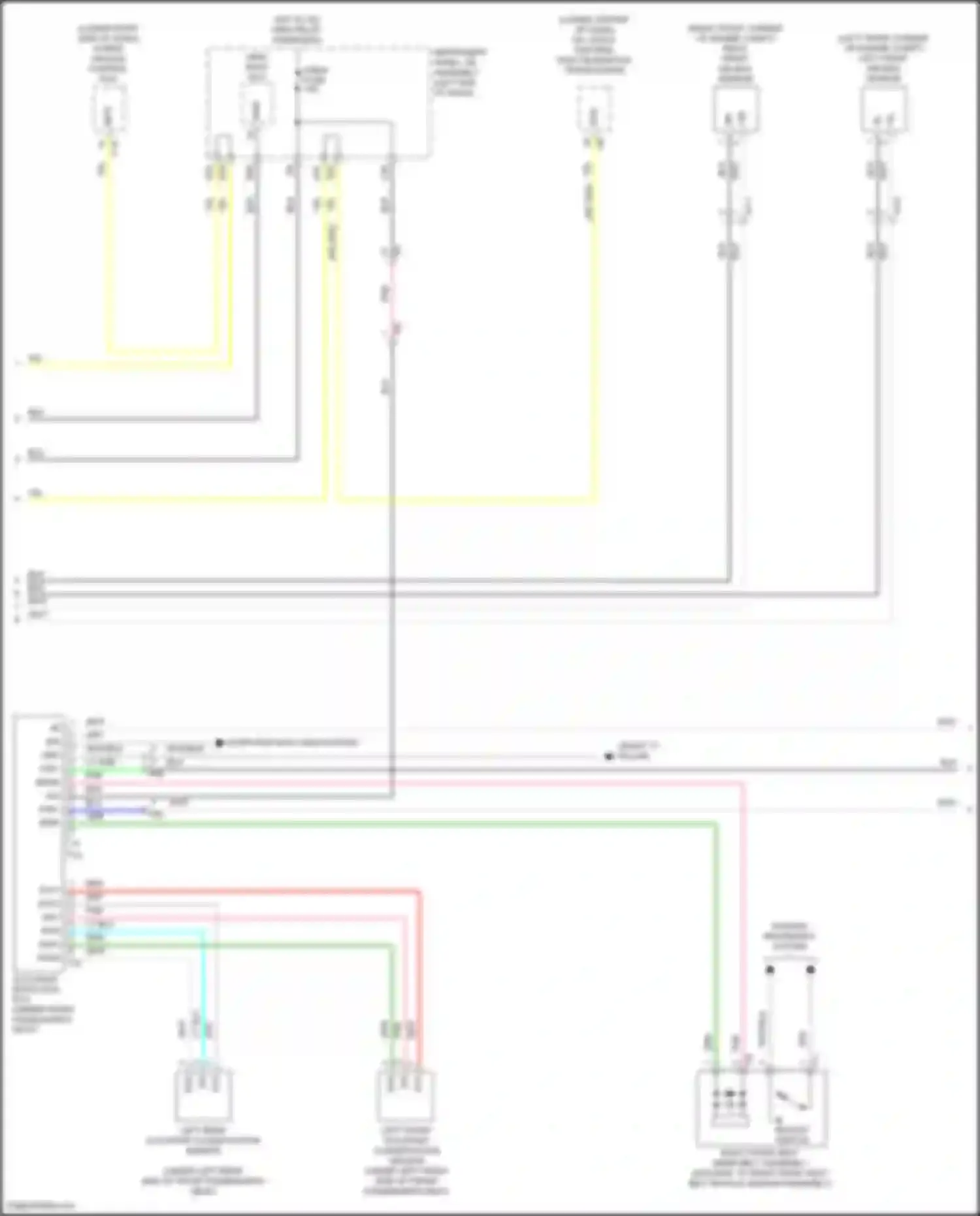 Wiring diagram red for Lexus NX Z10 facelift (2017-2021) (149 of 214)