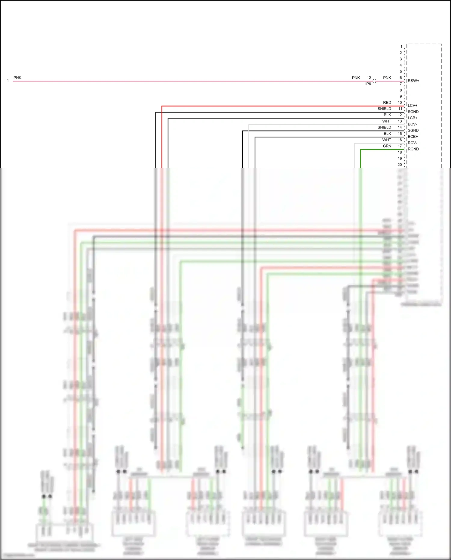 Lexus NX Z10 facelift (2017-2021) red wiring diagram  (36 of 214)