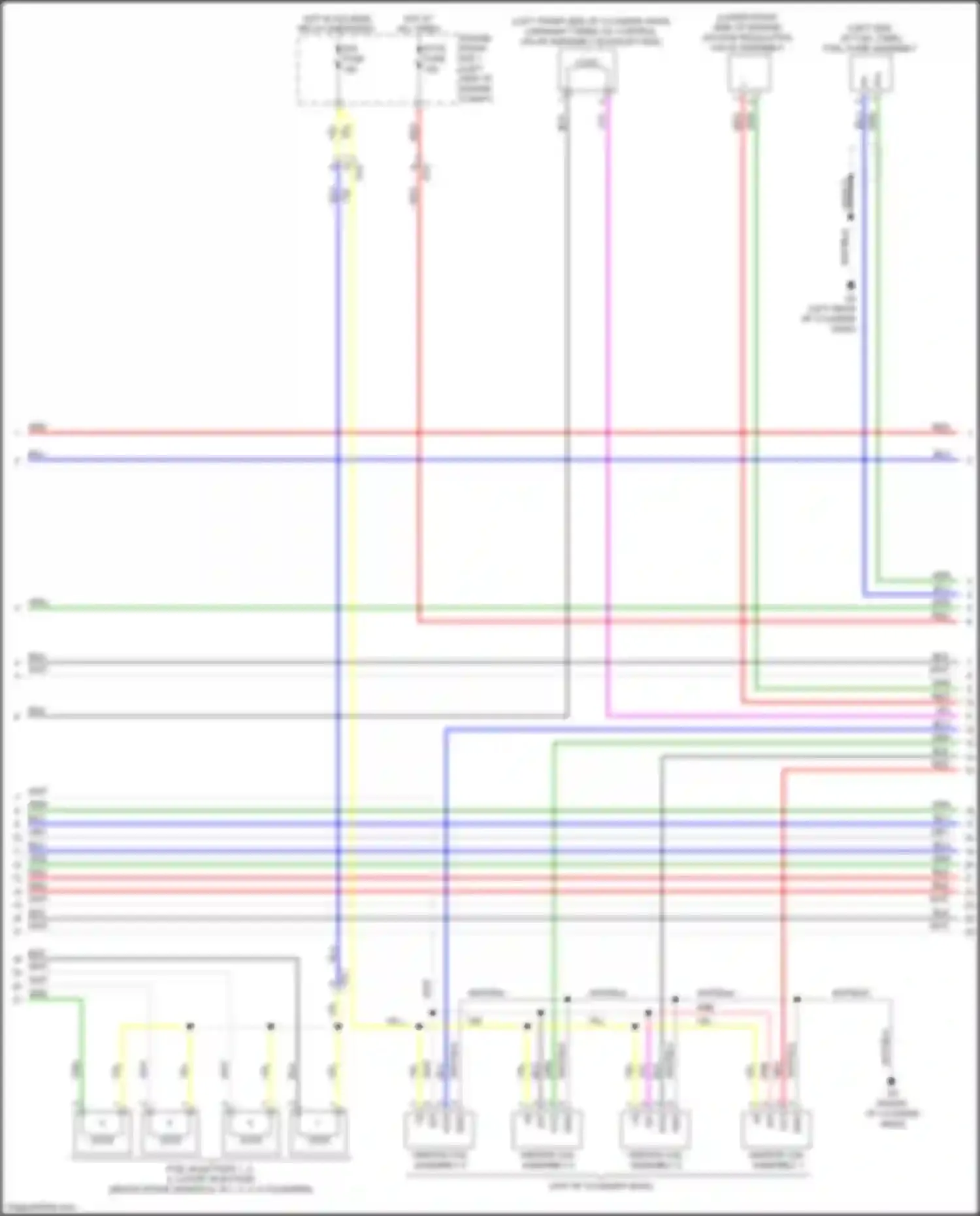 Wiring diagram red for Lexus NX Z10 facelift (2017-2021) (169 of 214)
