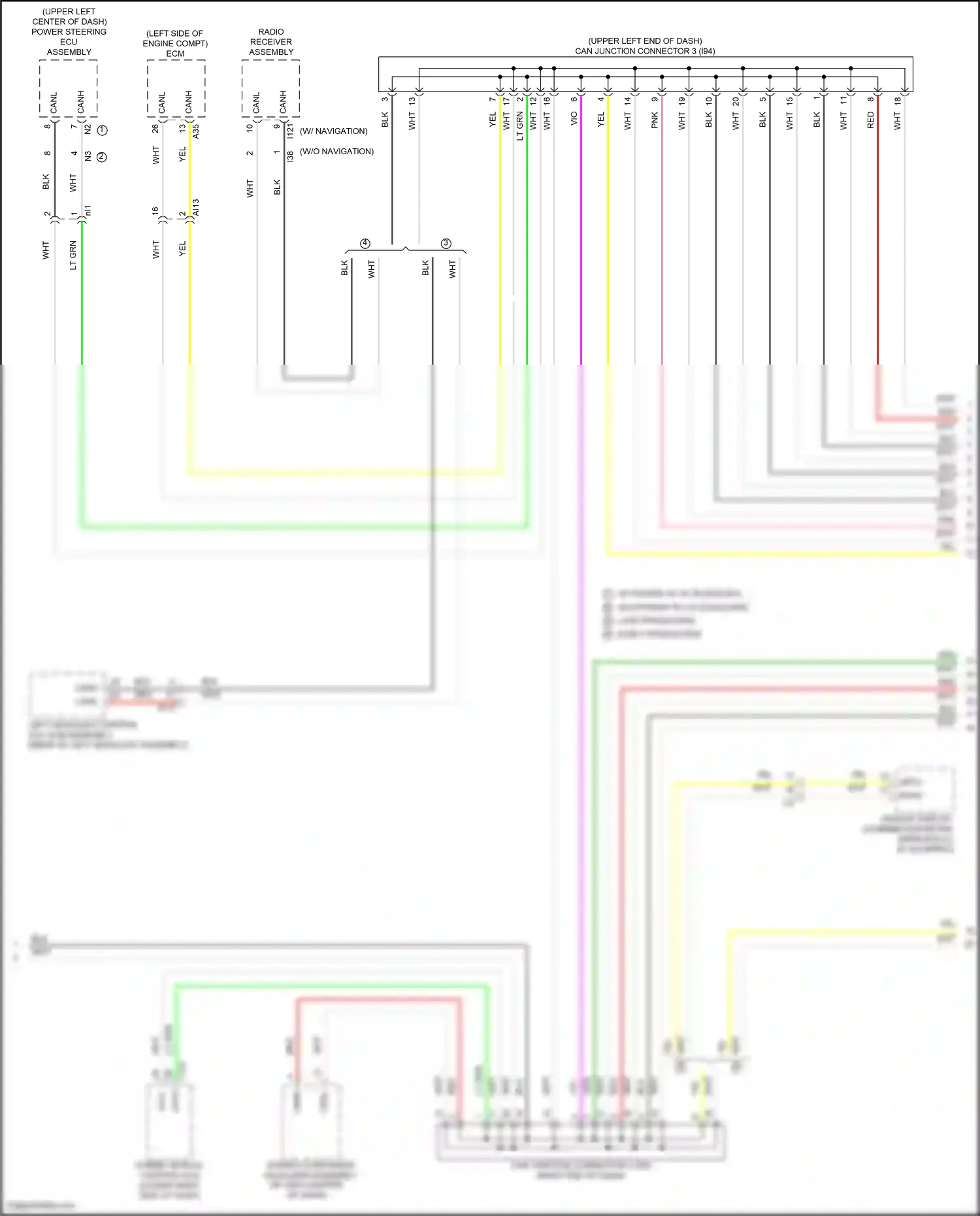 Lexus NX Z10 facelift (2017-2021) vio wiring diagram  (43 of 190)