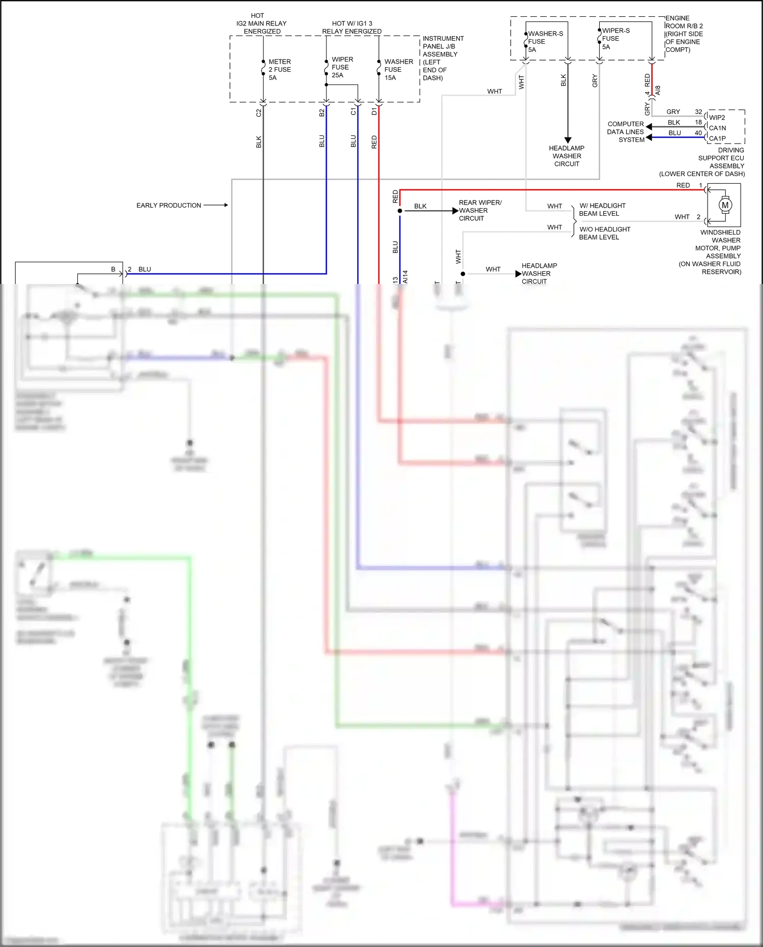 Lexus NX Z10 facelift (2017-2021) vio wiring diagram  (84 of 190)