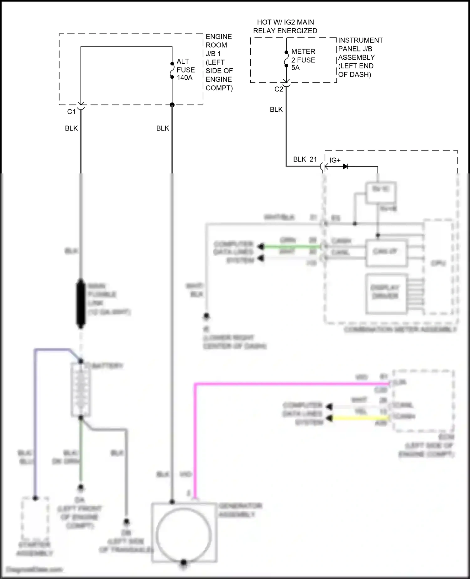 Lexus NX Z10 facelift (2017-2021) vio wiring diagram  (53 of 190)