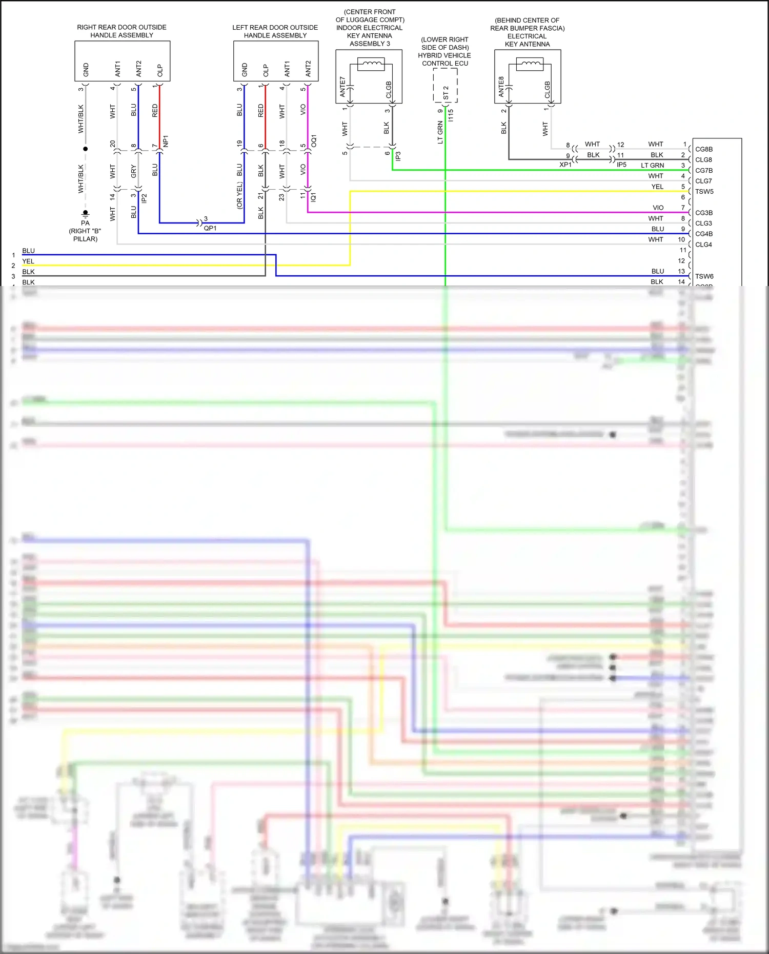 Lexus NX Z10 facelift (2017-2021) vio wiring diagram  (98 of 190)