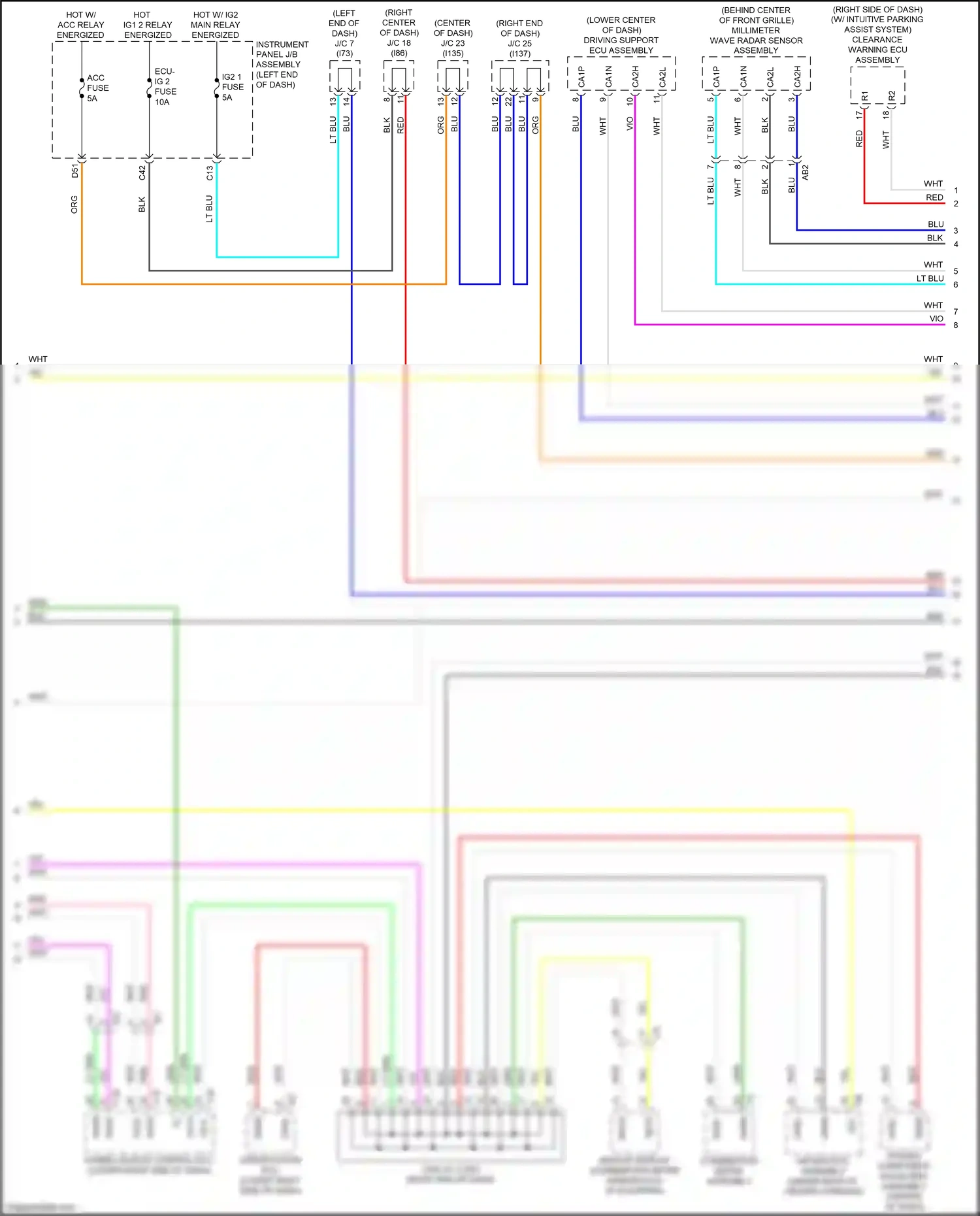 Lexus NX Z10 facelift (2017-2021) vio wiring diagram  (164 of 190)