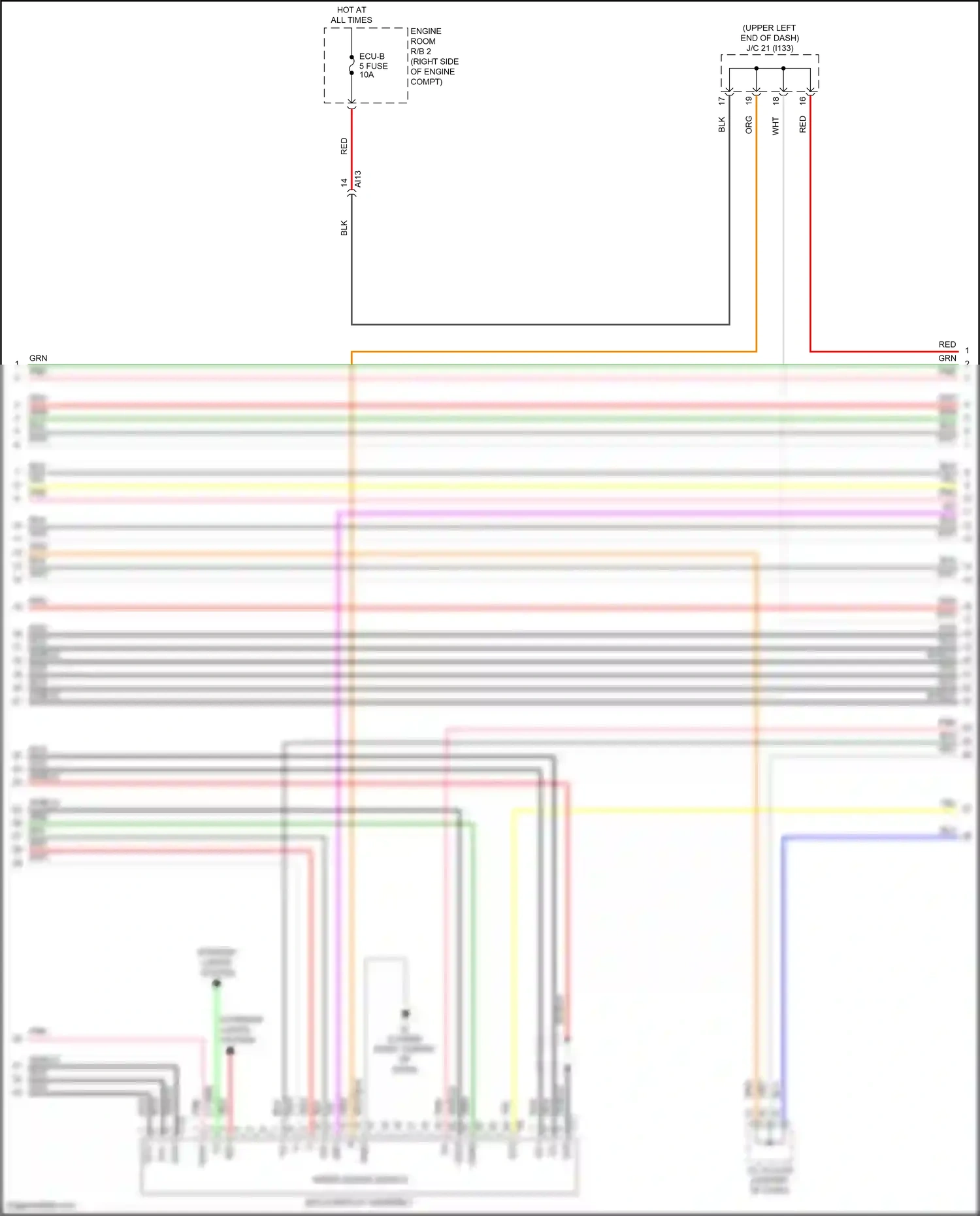 Lexus NX Z10 facelift (2017-2021) vio wiring diagram  (117 of 190)