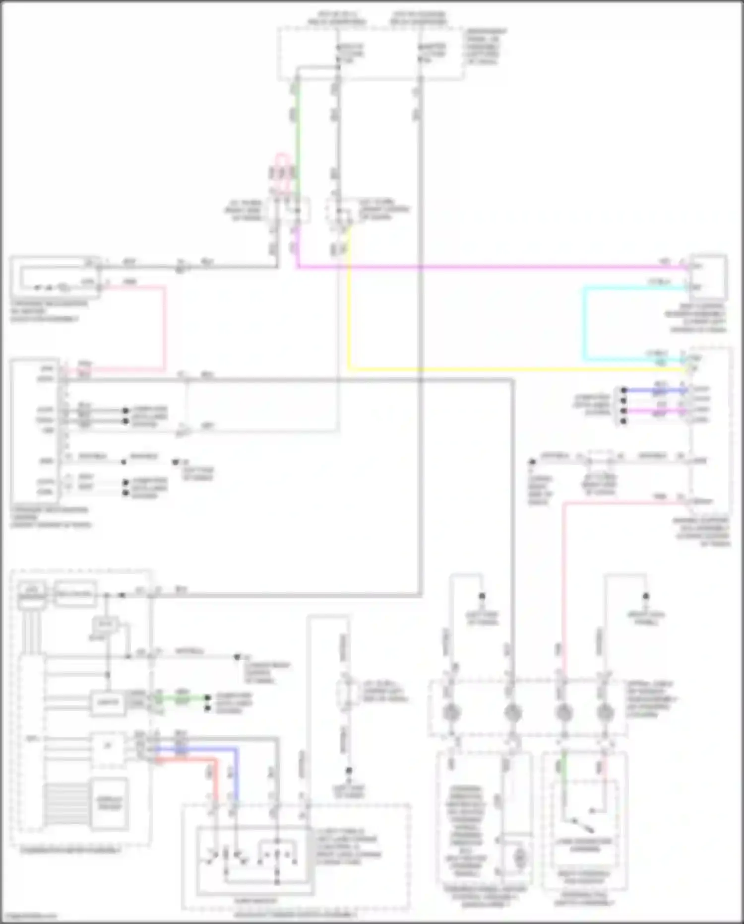 Wiring diagram w/ heated steering wheel for Lexus NX Z10 facelift (2017-2021) (1 of 1)