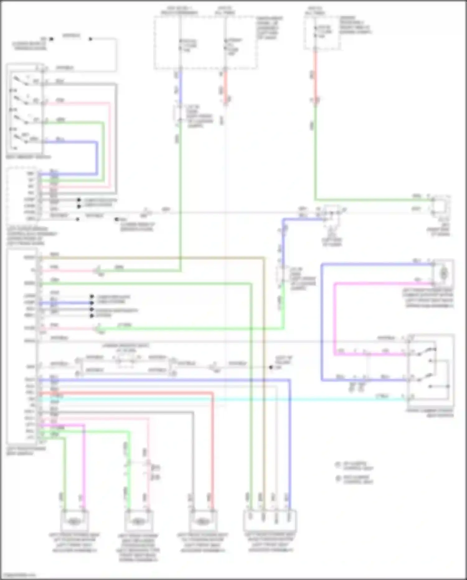 Wiring diagram wht for Lexus NX Z10 facelift (2017-2021) (31 of 231)