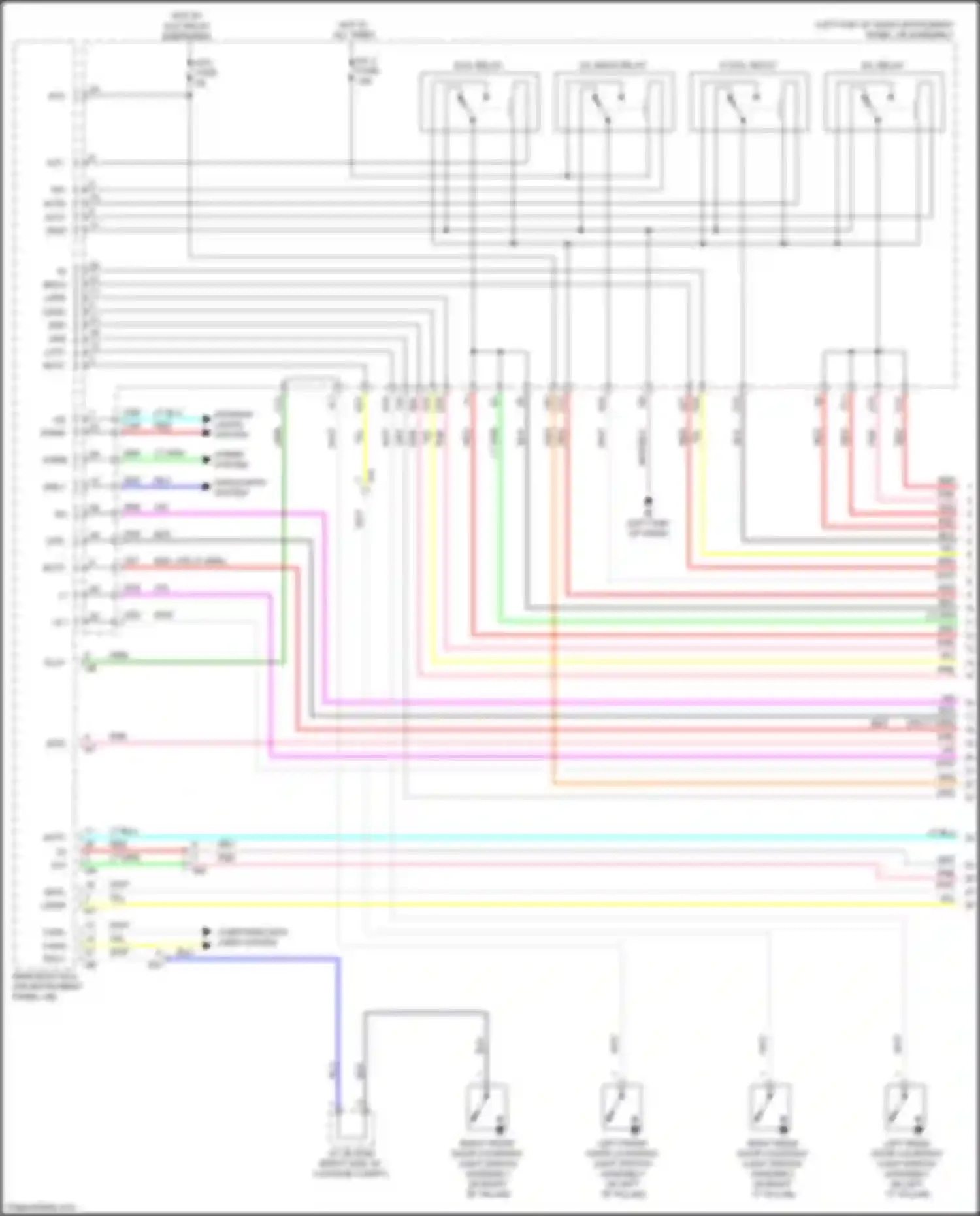 Wiring diagram wht for Lexus NX Z10 facelift (2017-2021) (23 of 231)