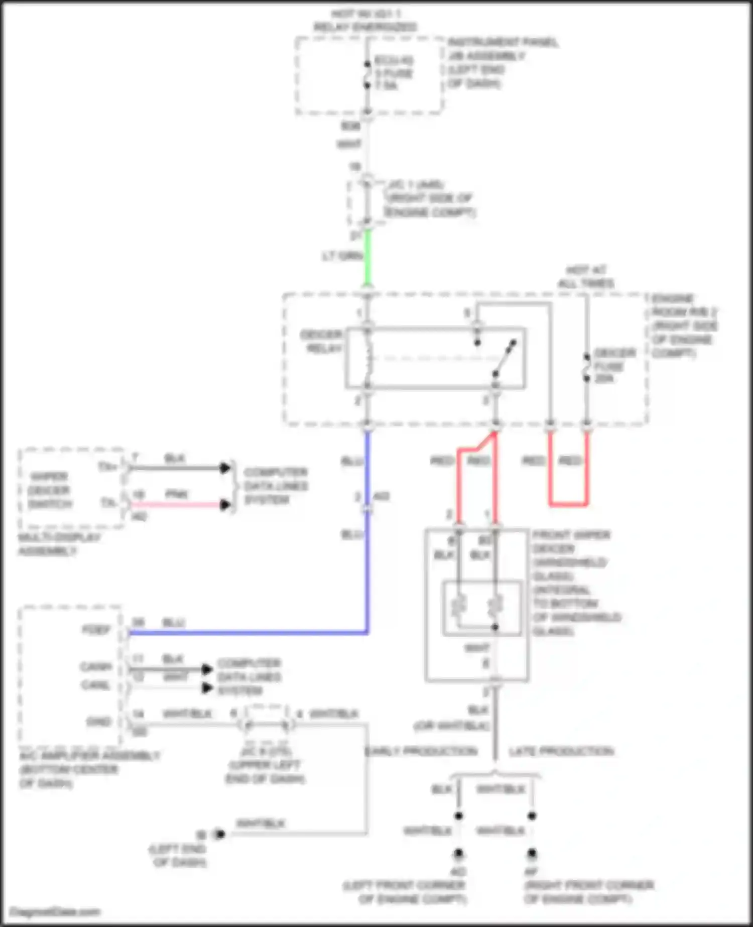 Wiring diagram wht/blk for Lexus NX Z10 facelift (2017-2021) (142 of 211)