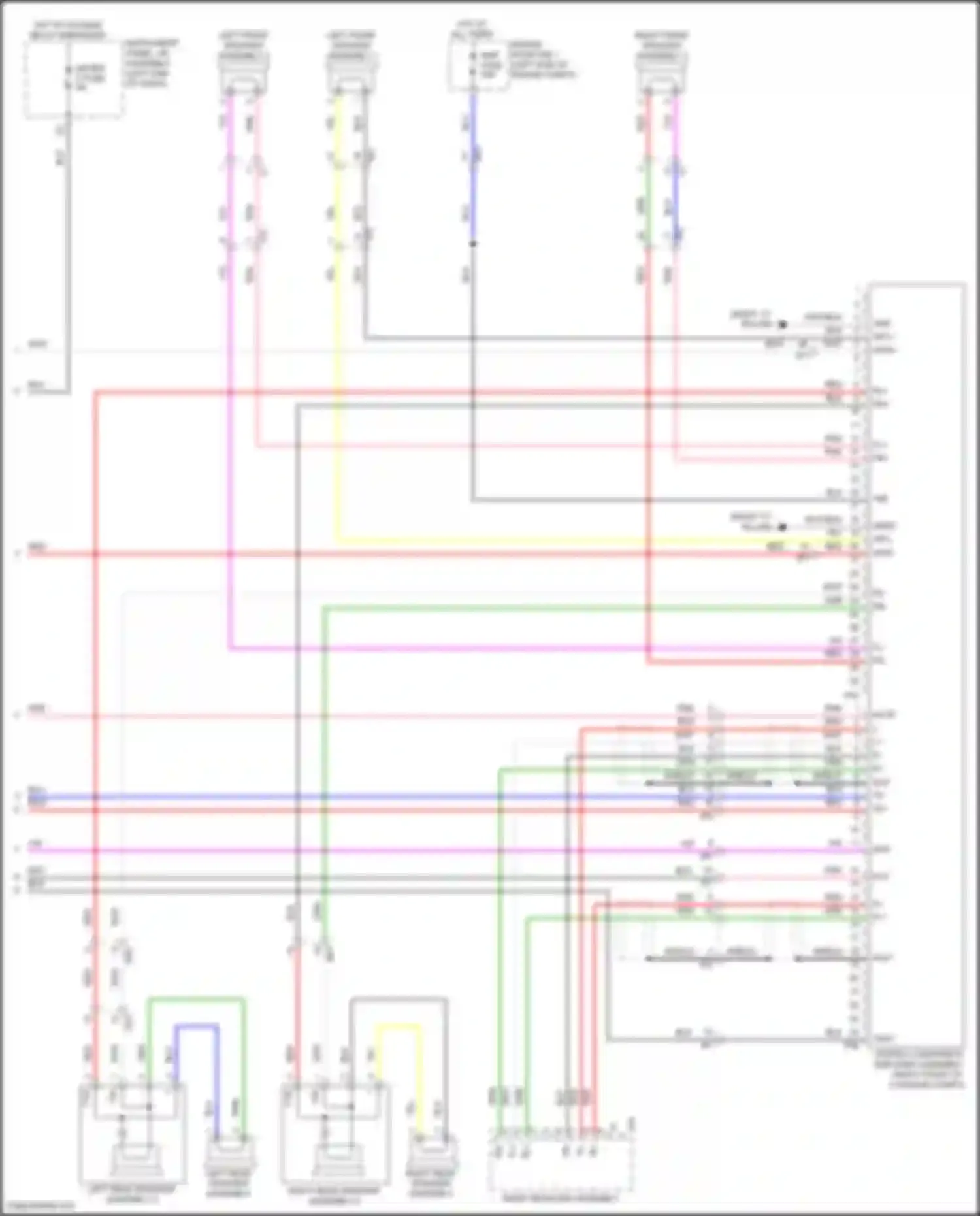 Wiring diagram yel for Lexus NX Z10 facelift (2017-2021) (120 of 188)