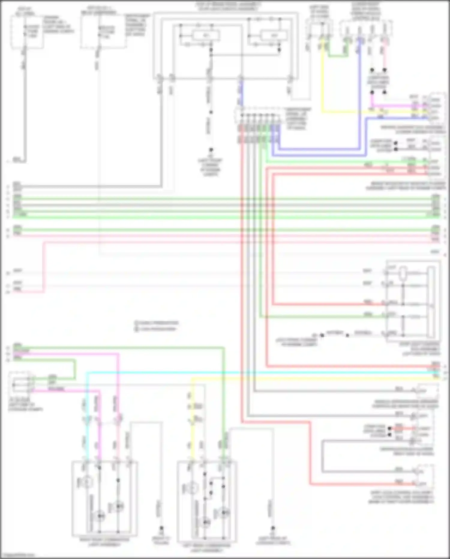 Wiring diagram yel for Lexus NX Z10 facelift (2017-2021) (95 of 188)