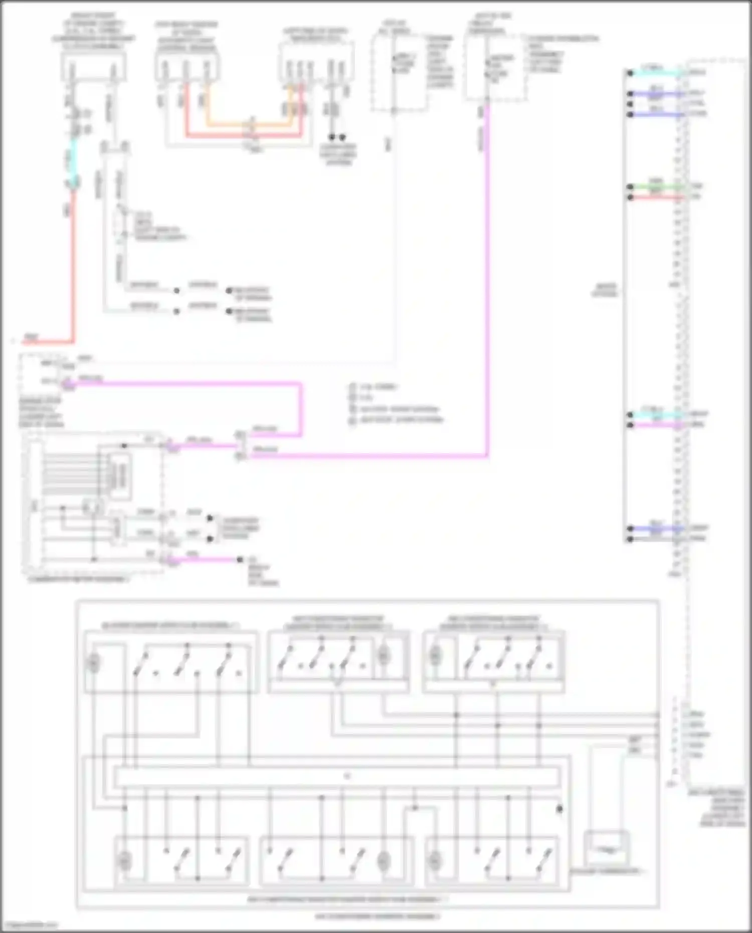 NX Lexus Z10 (2014-2017): Automatic a/c circuit (3 of 3)