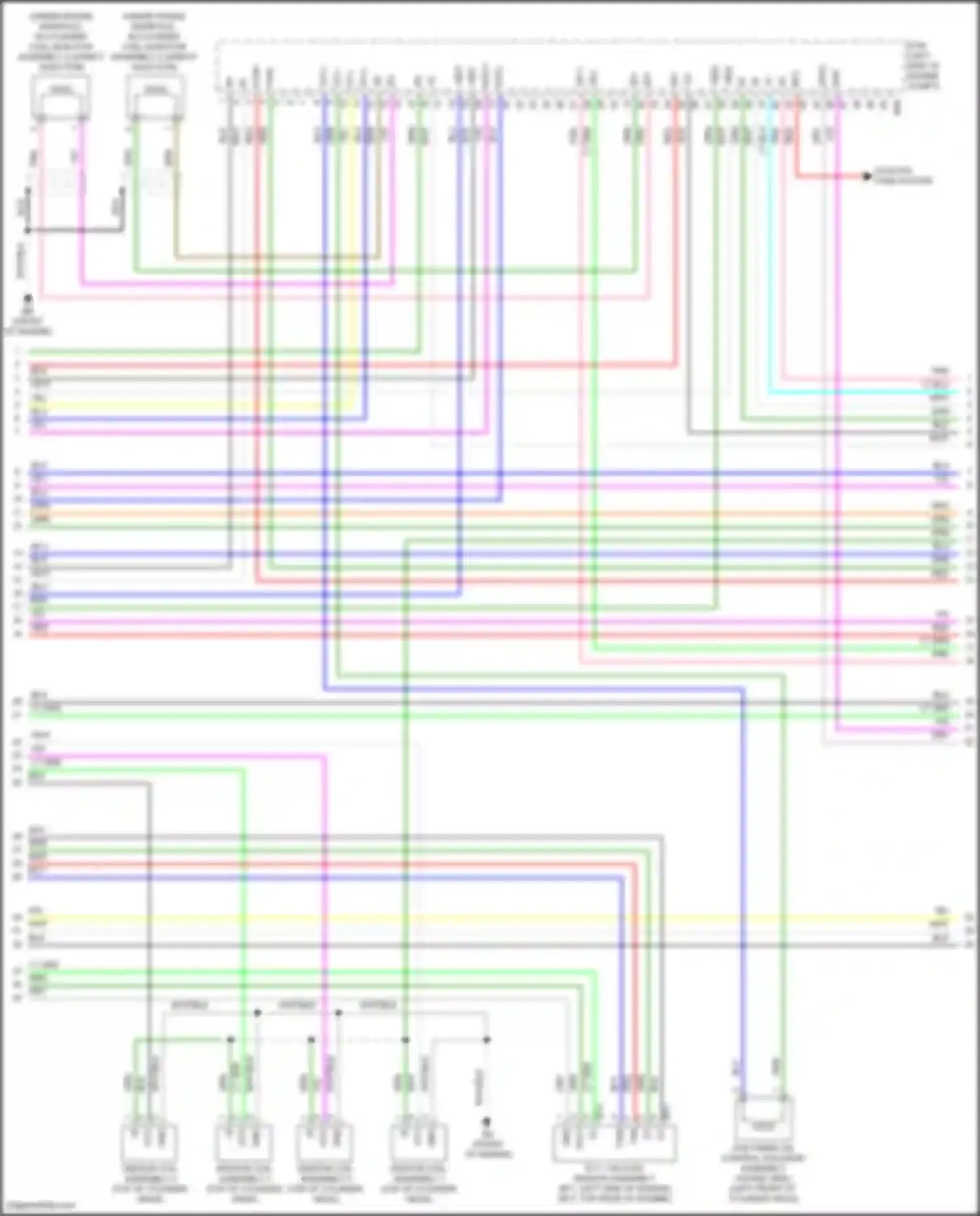 NX Lexus Z10 (2014-2017): Wiring diagram engine performance 2.4l turbo (7 of 9)