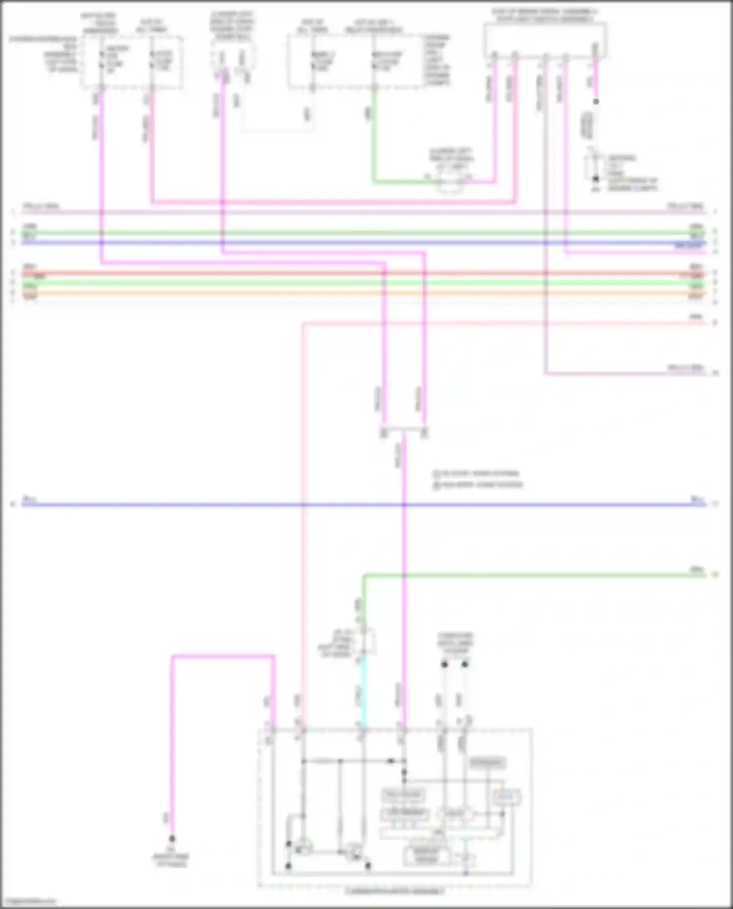 NX Lexus Z10 (2014-2017): Wiring diagram engine performance 2.5l (8 of 10)