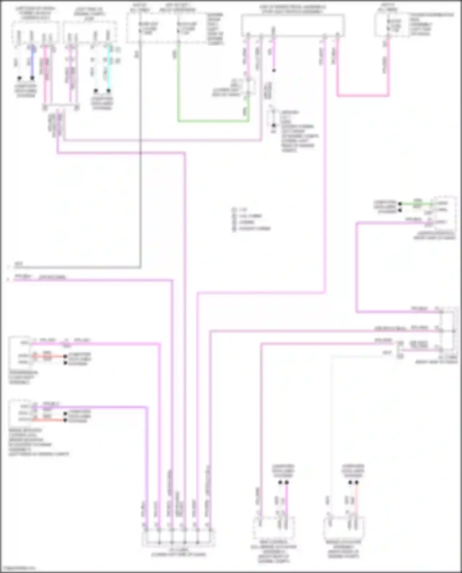 NX Lexus Z10 (2014-2017): Exterior lamps circuit (5 of 5)