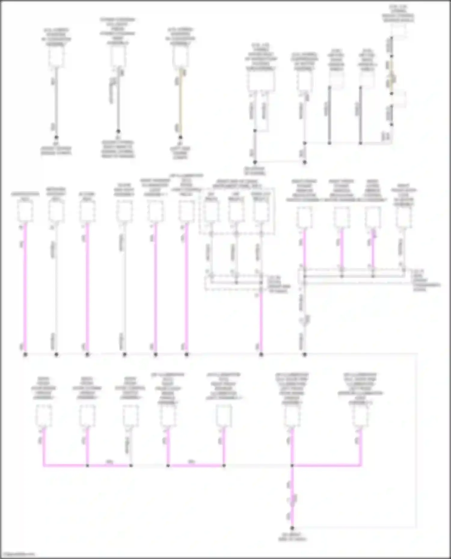 NX Lexus Z10 (2014-2017): Ground distribution circuit (4 of 8)