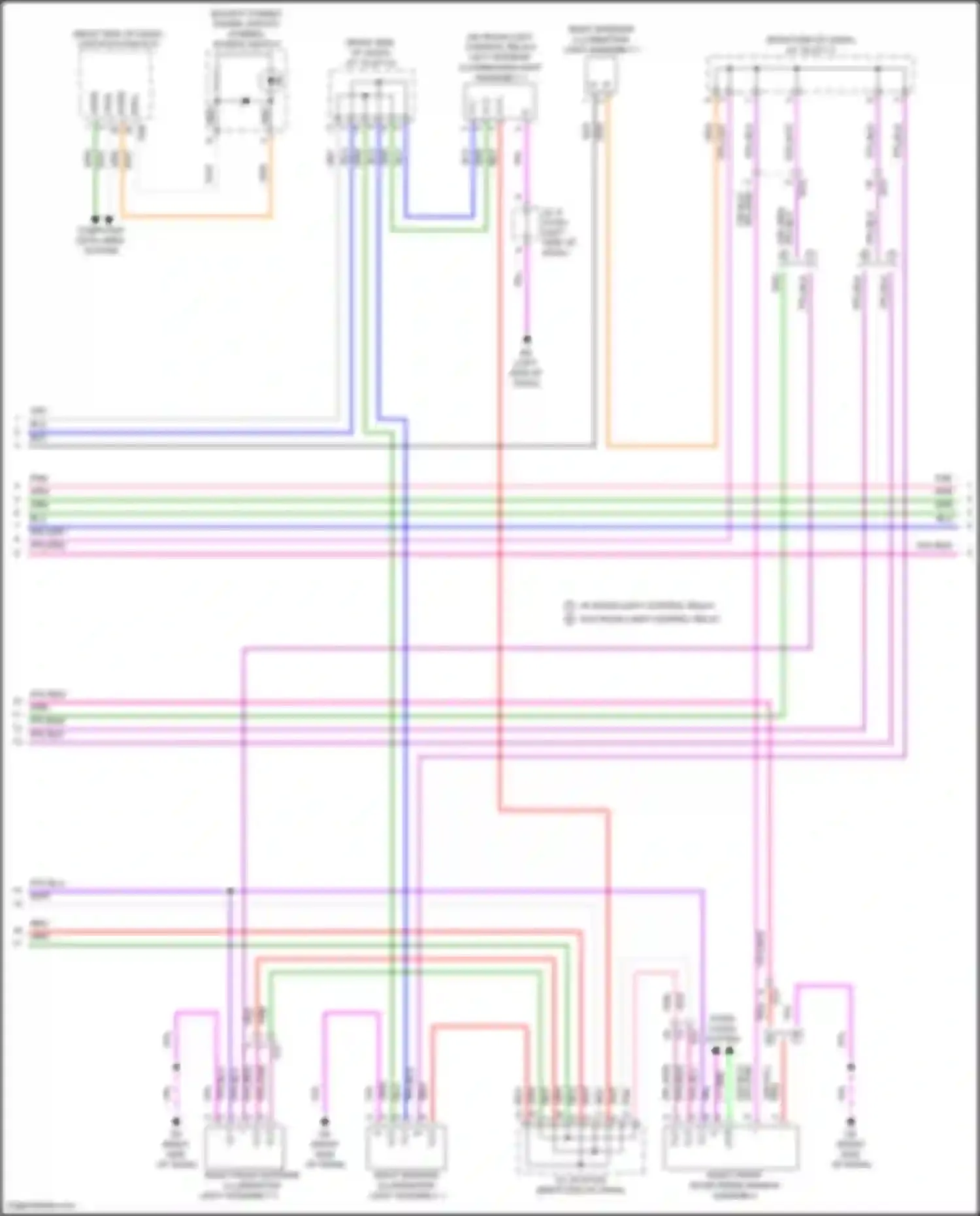 NX Lexus Z10 (2014-2017): Courtesy lamps circuit (6 of 7)