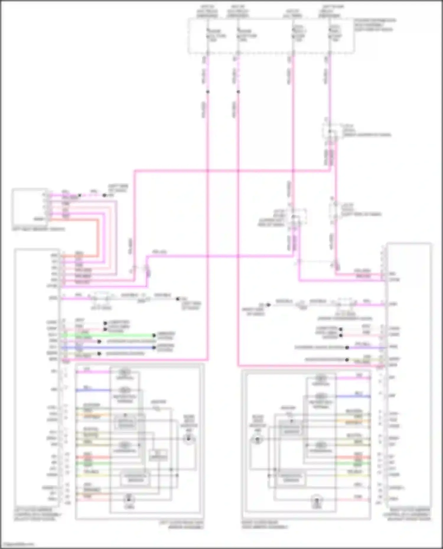 NX Lexus Z10 (2014-2017): Memory mirrors circuit