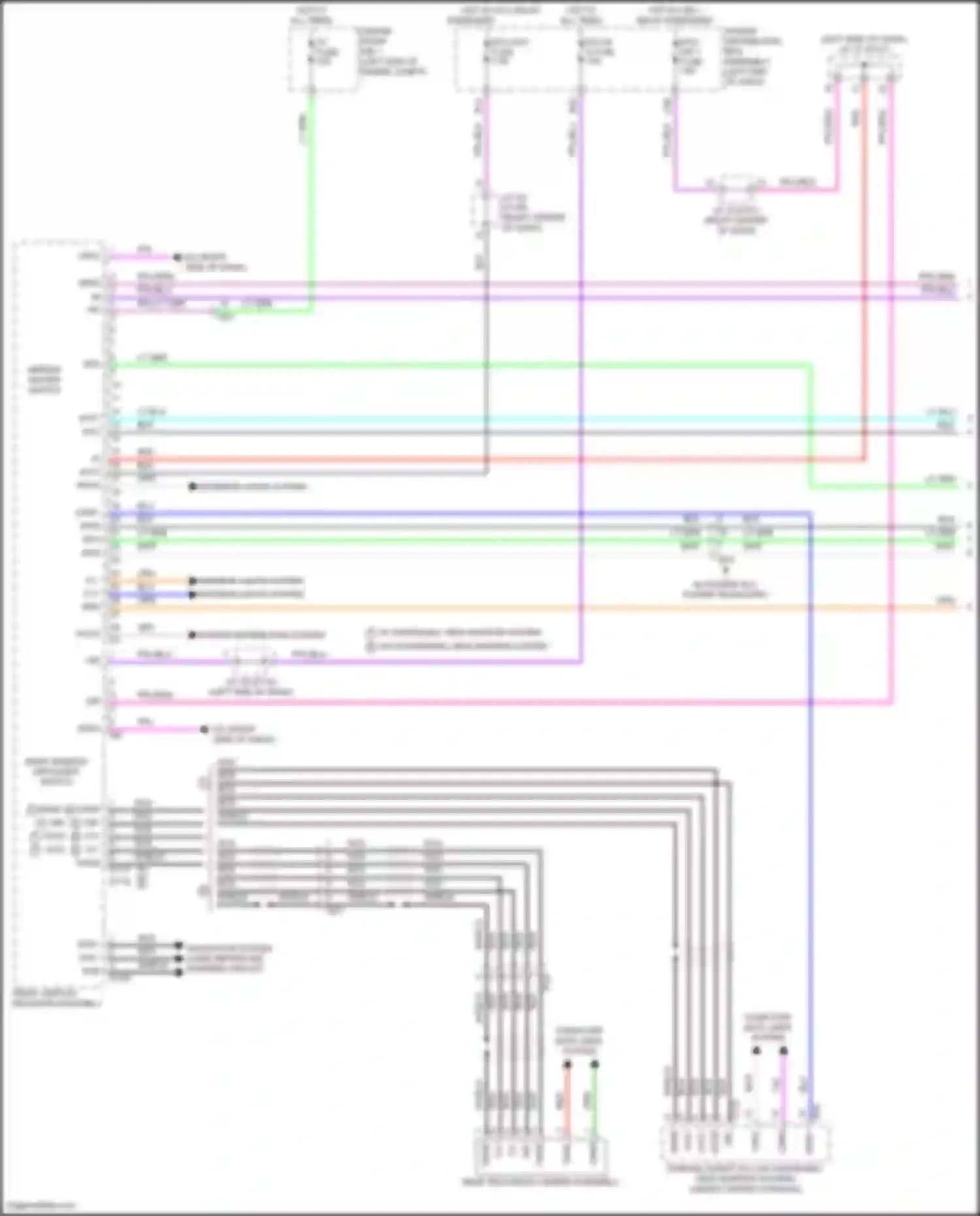 NX Lexus Z10 (2014-2017): Navigation circuit (1 of 5)