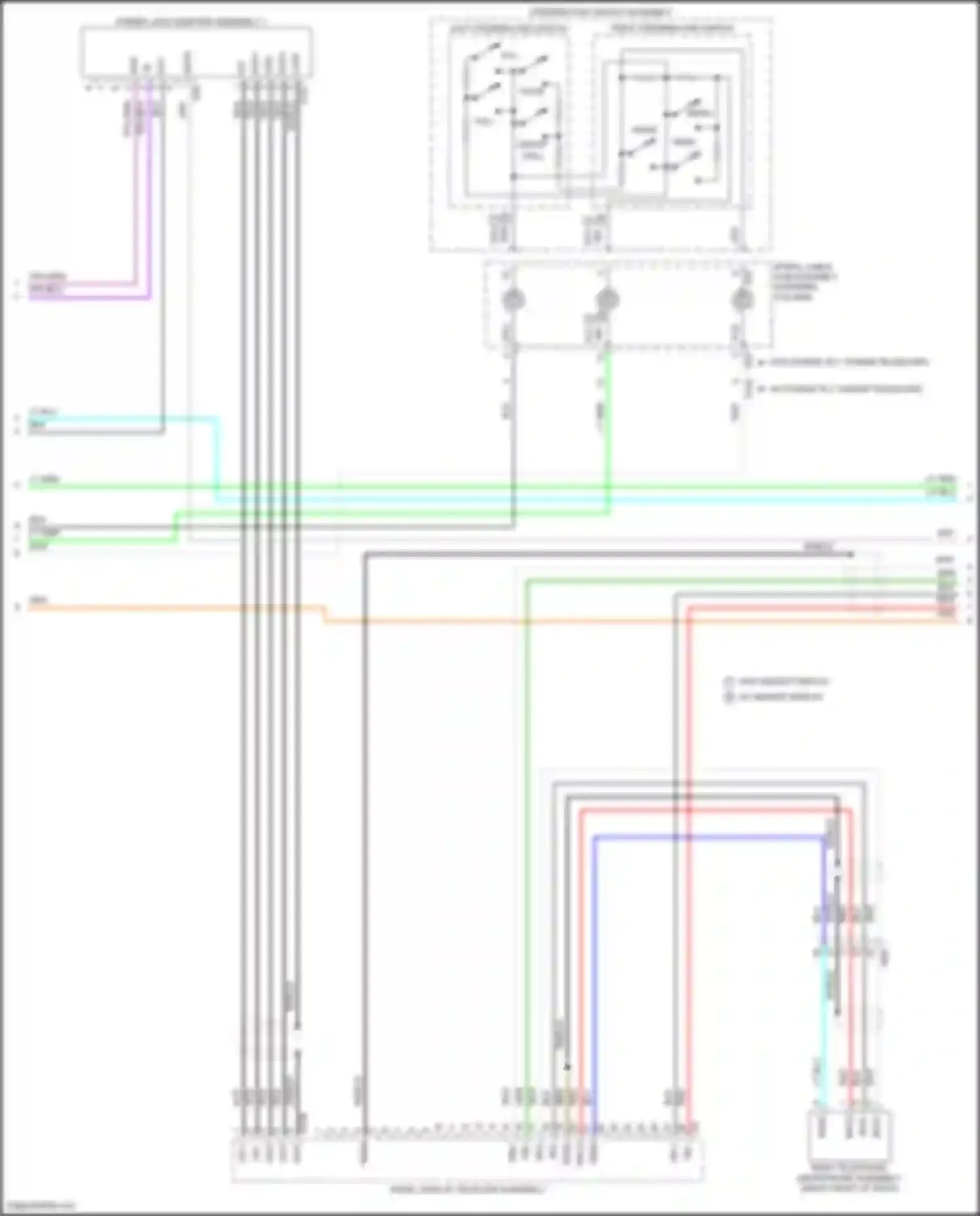 NX Lexus Z10 (2014-2017): Navigation circuit (2 of 5)