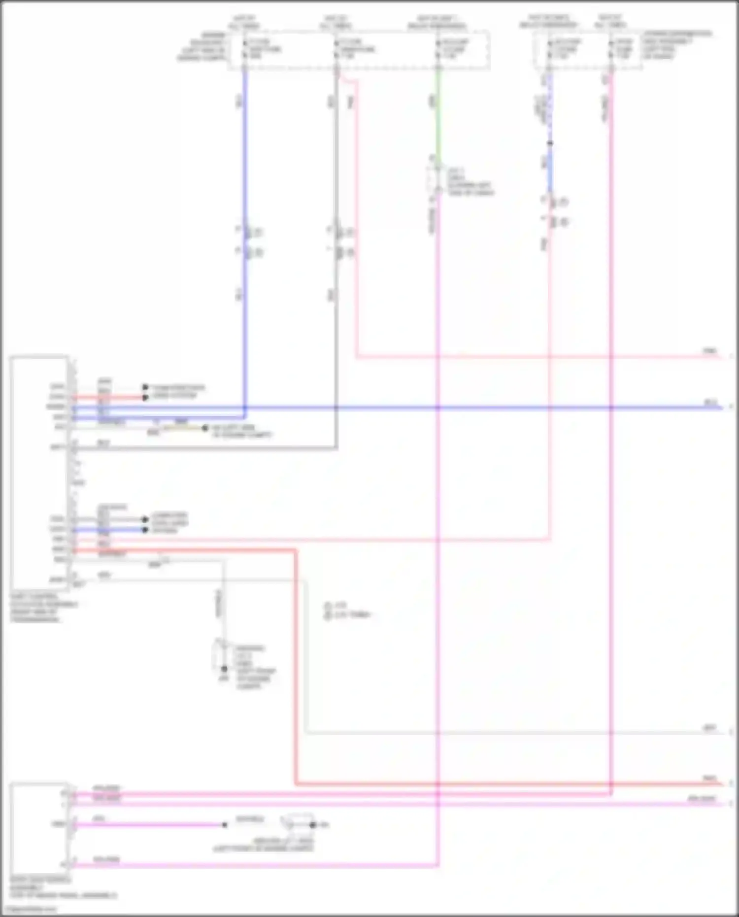 NX Lexus Z10 (2014-2017): Shift interlock circuit (1 of 2)