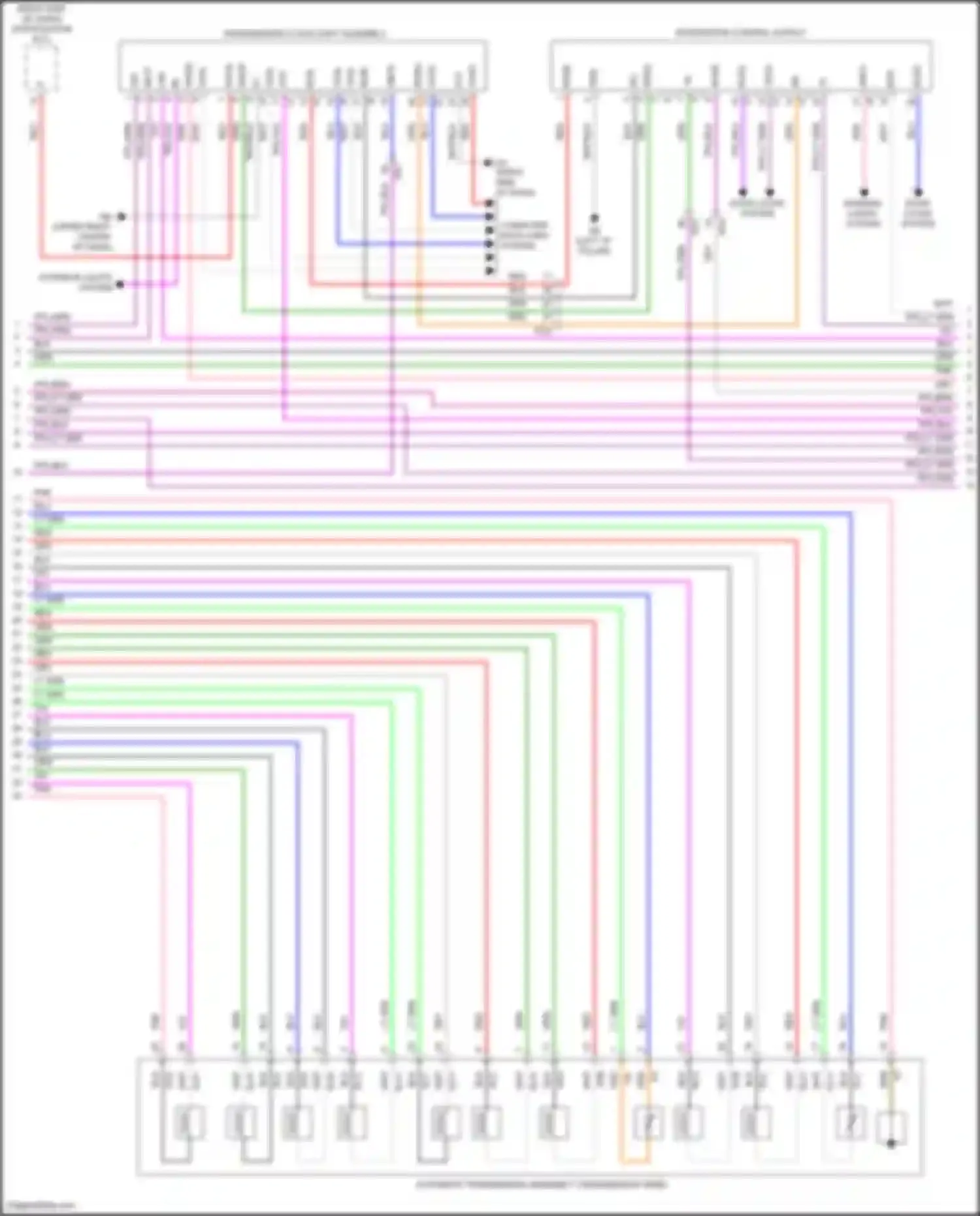 Wiring diagram blk for Lexus NX Z10 (2014-2017) (128 of 156)