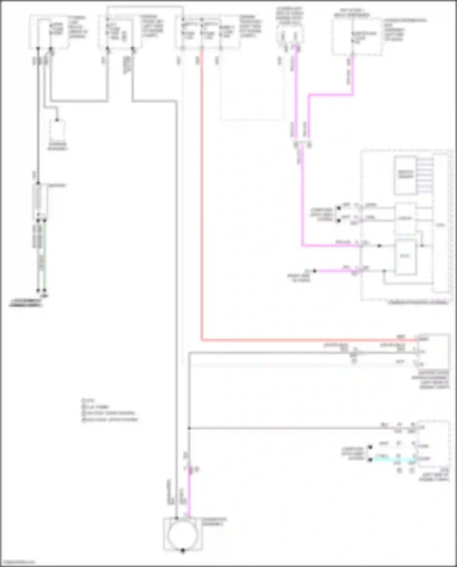 Wiring diagram bm wa for Lexus NX Z10 (2014-2017) (1 of 2)
