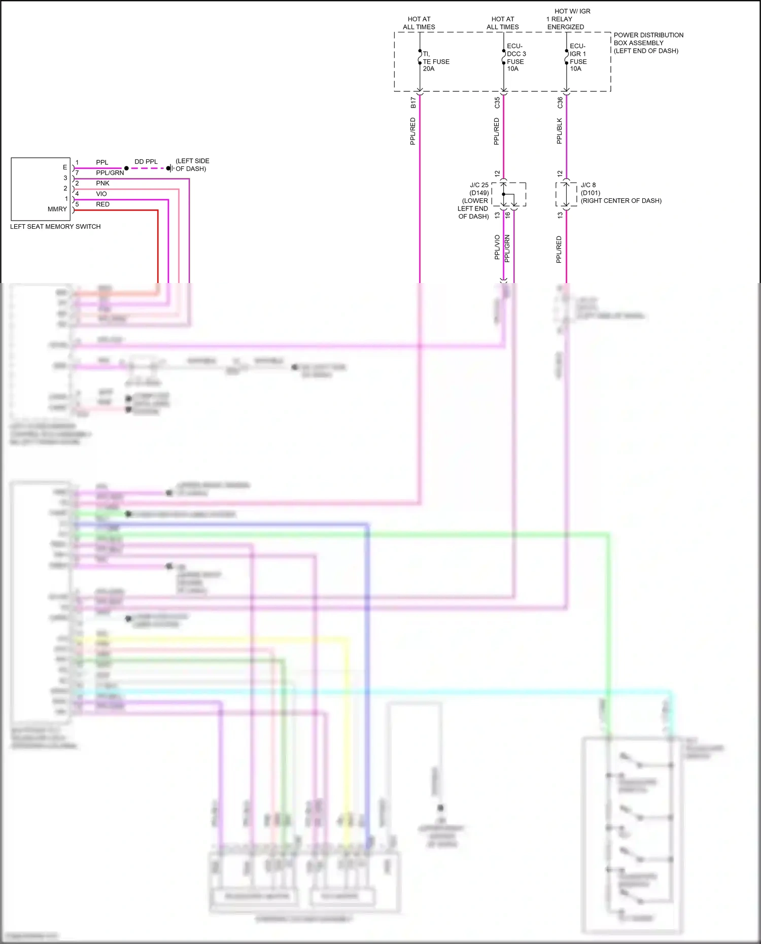 Lexus NX Z10 (2014-2017) cpub wiring diagram  (3 of 4)