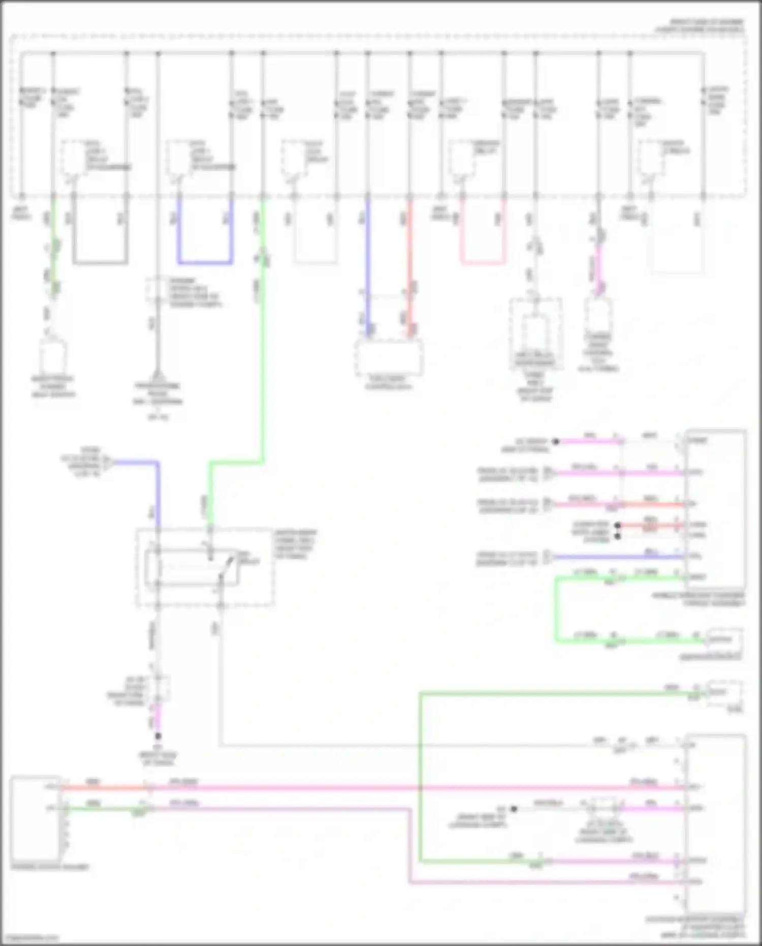 Wiring diagram certification ecu for Lexus NX Z10 (2014-2017)