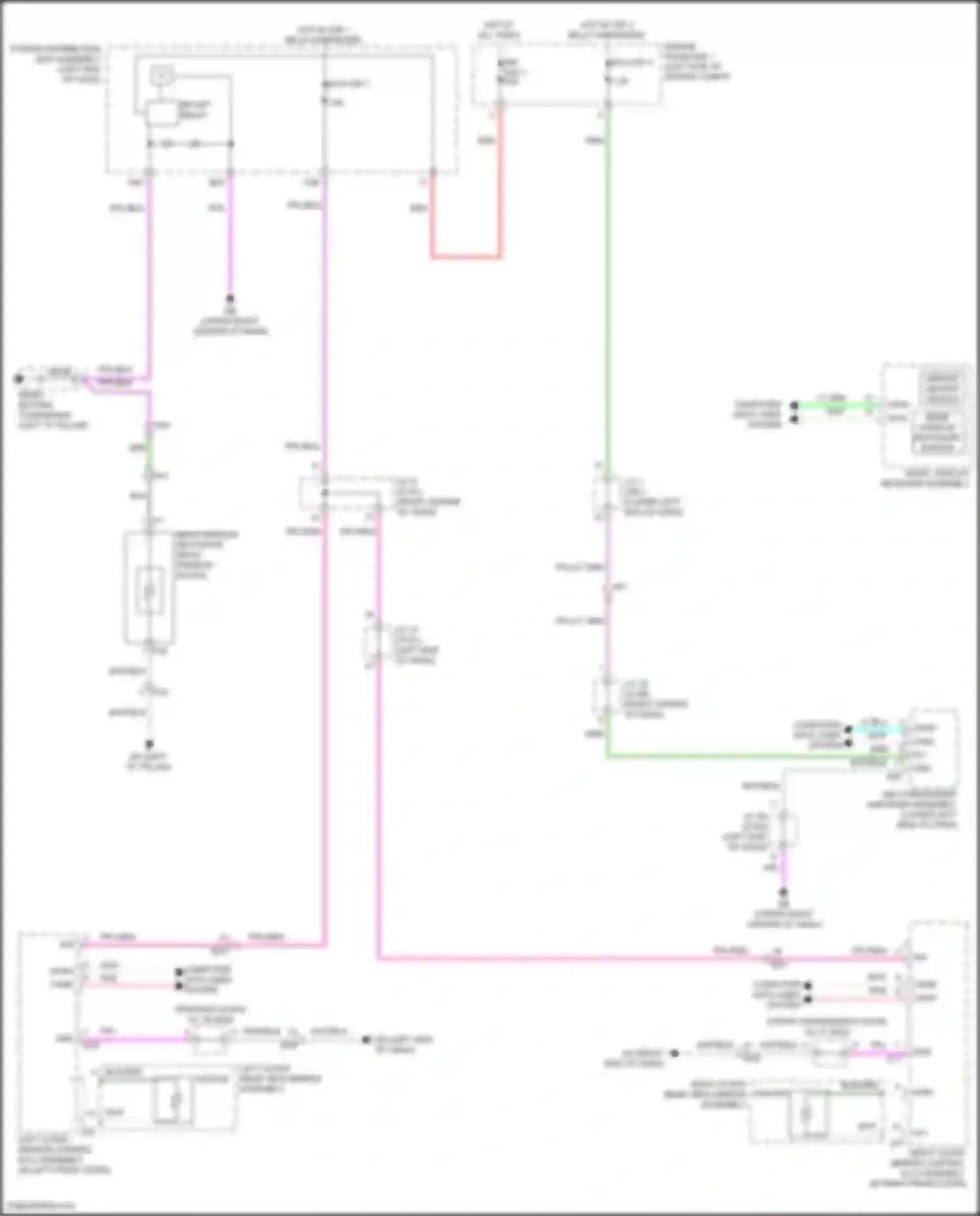 Wiring diagram ecu-igr 1 for Lexus NX Z10 (2014-2017) (1 of 1)