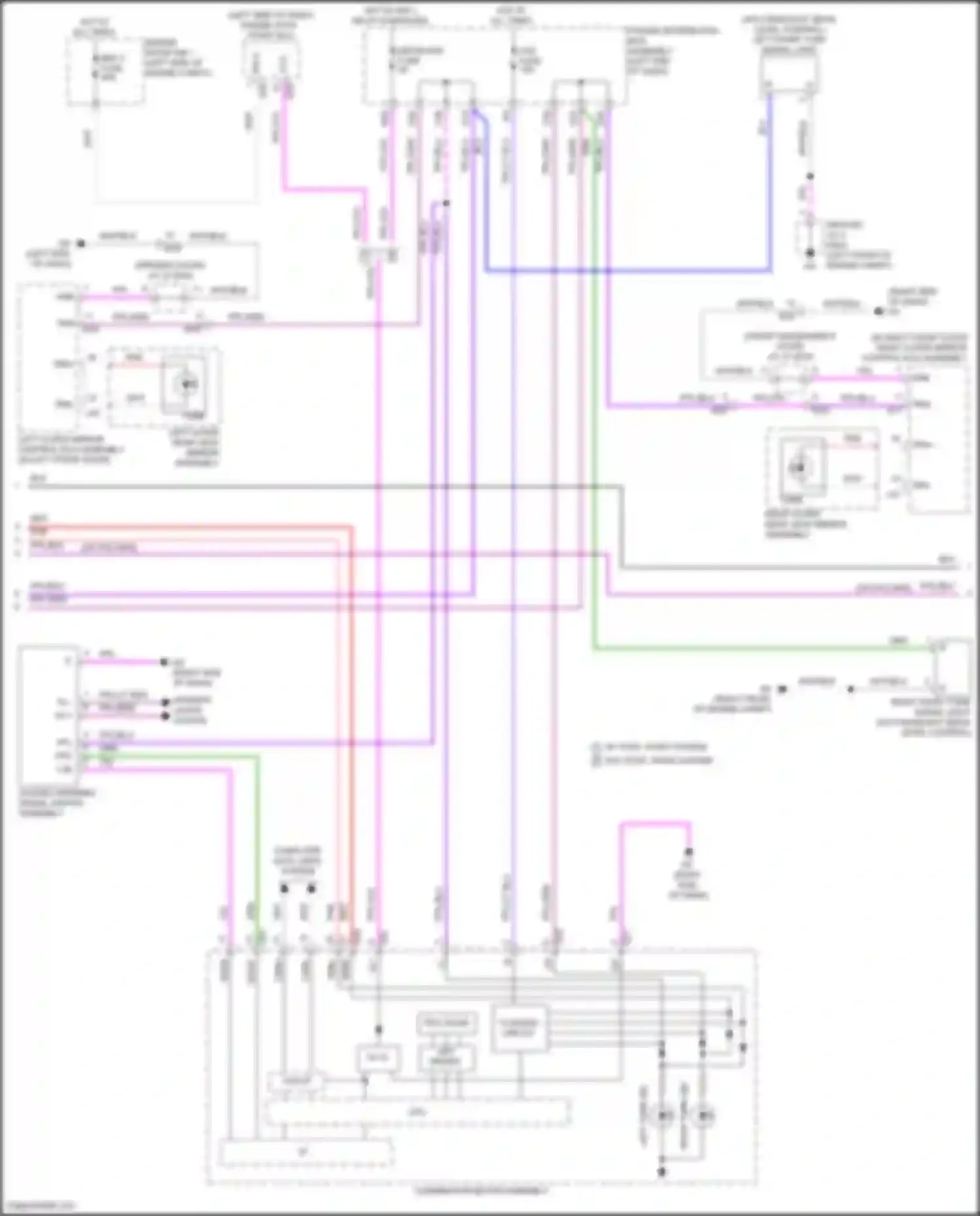Wiring diagram engine stop, start ecu for Lexus NX Z10 (2014-2017) (32 of 37)