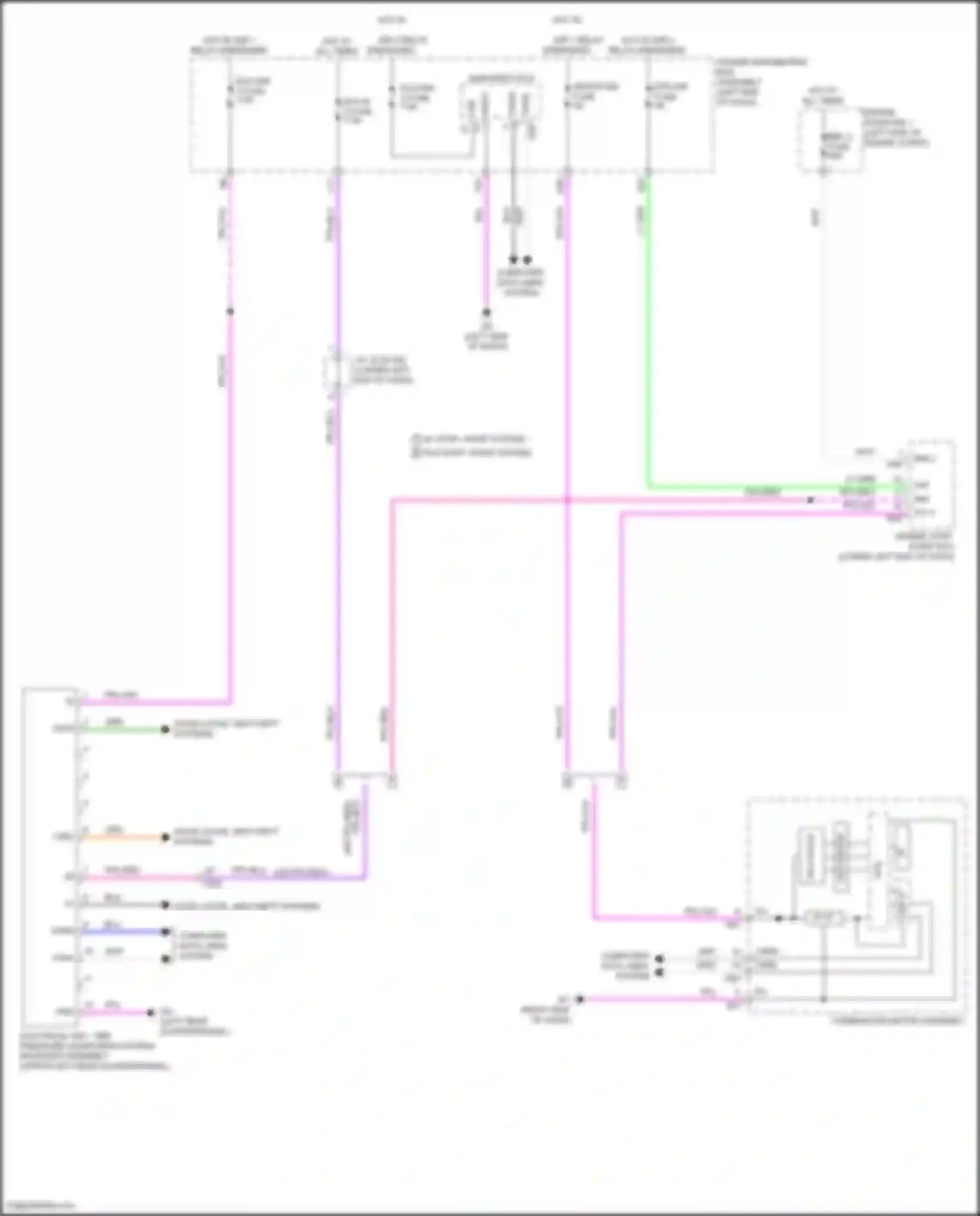 Wiring diagram engine stop, start ecu for Lexus NX Z10 (2014-2017) (20 of 37)