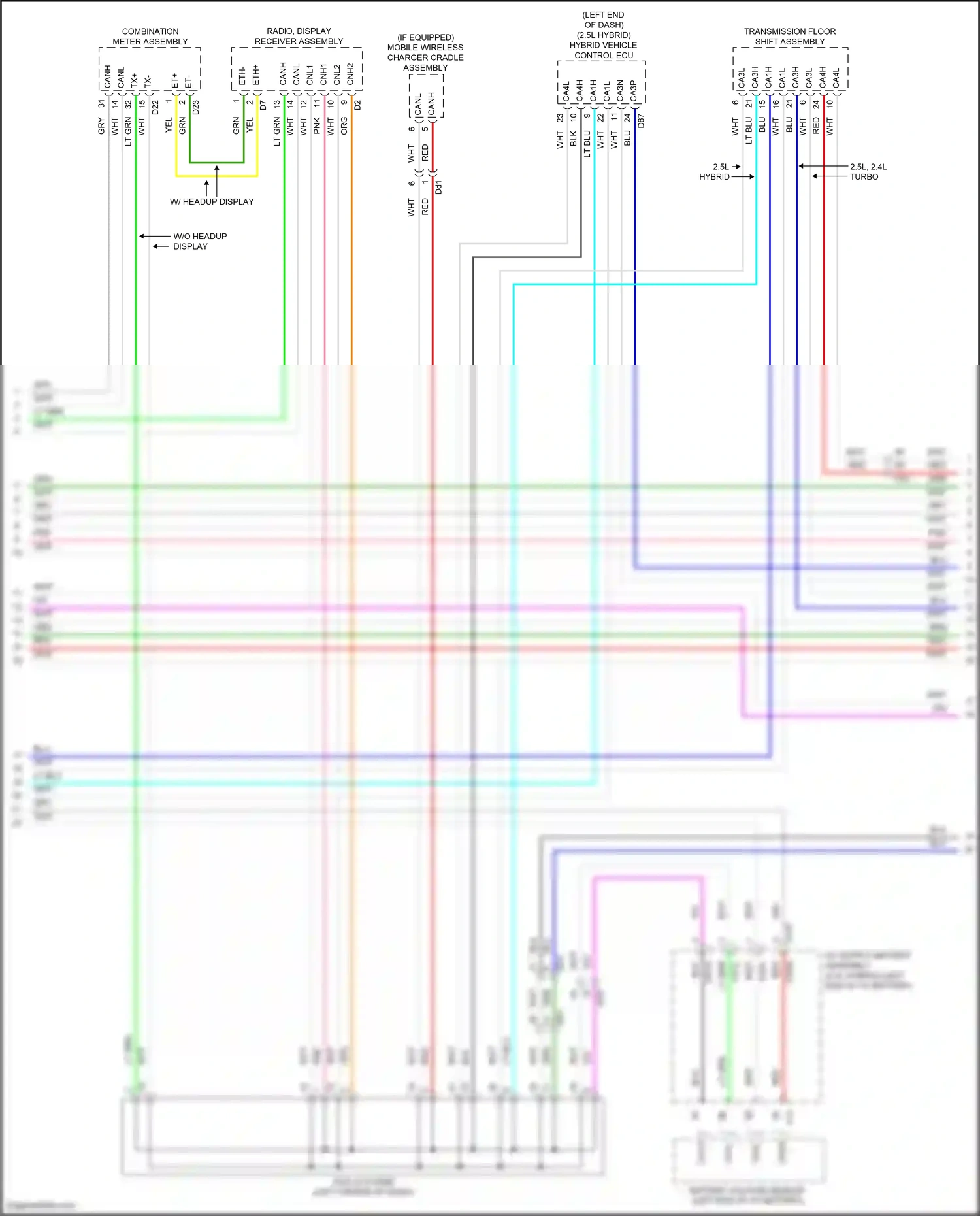 Lexus NX Z10 (2014-2017) eth (-) wiring diagram  (2 of 5)