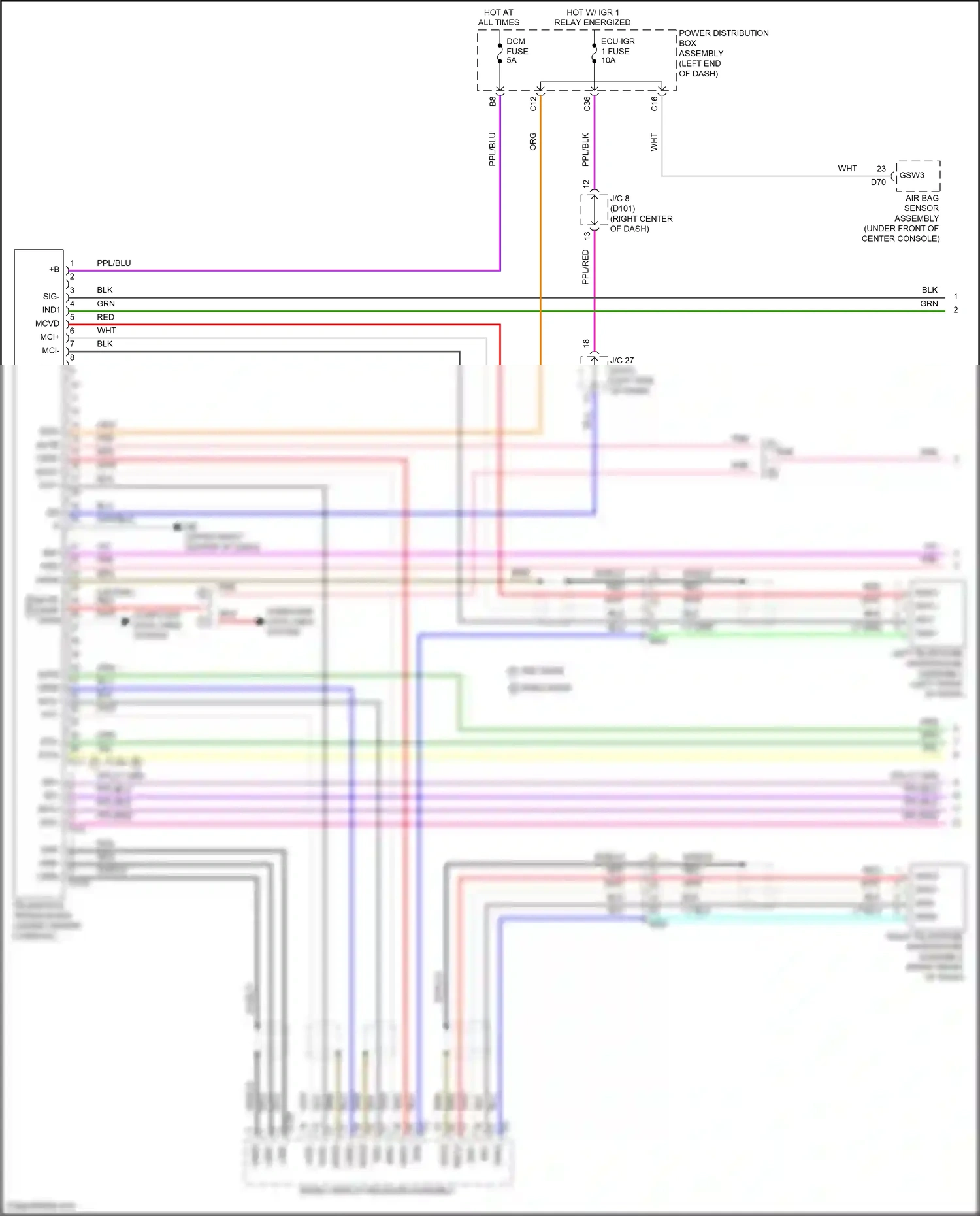 Lexus NX Z10 (2014-2017) eth (-) wiring diagram  (4 of 5)