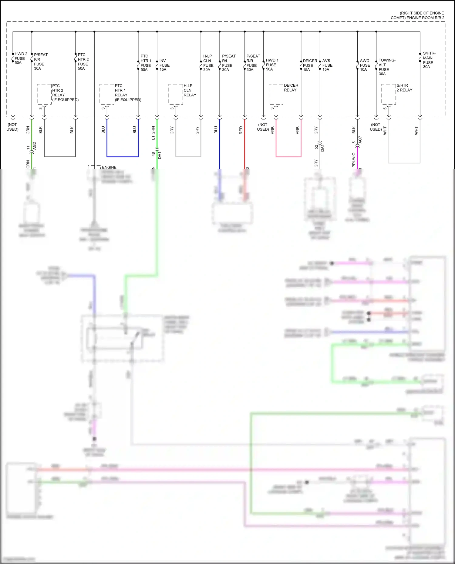 Lexus NX Z10 (2014-2017) excd wiring diagram  (1 of 2)
