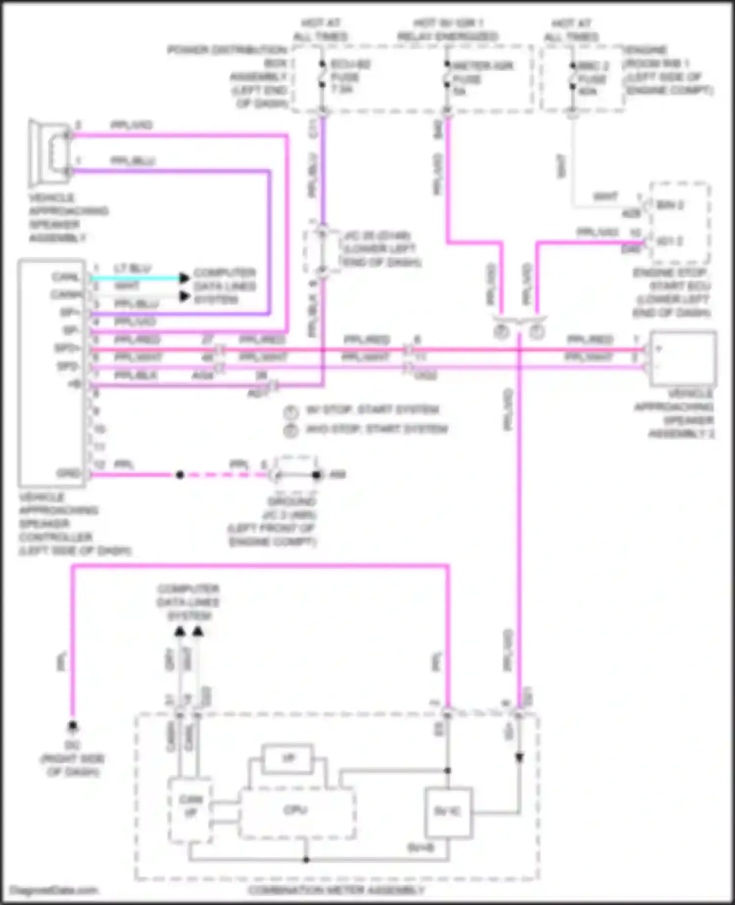 Wiring diagram (if for Lexus NX Z10 (2014-2017)