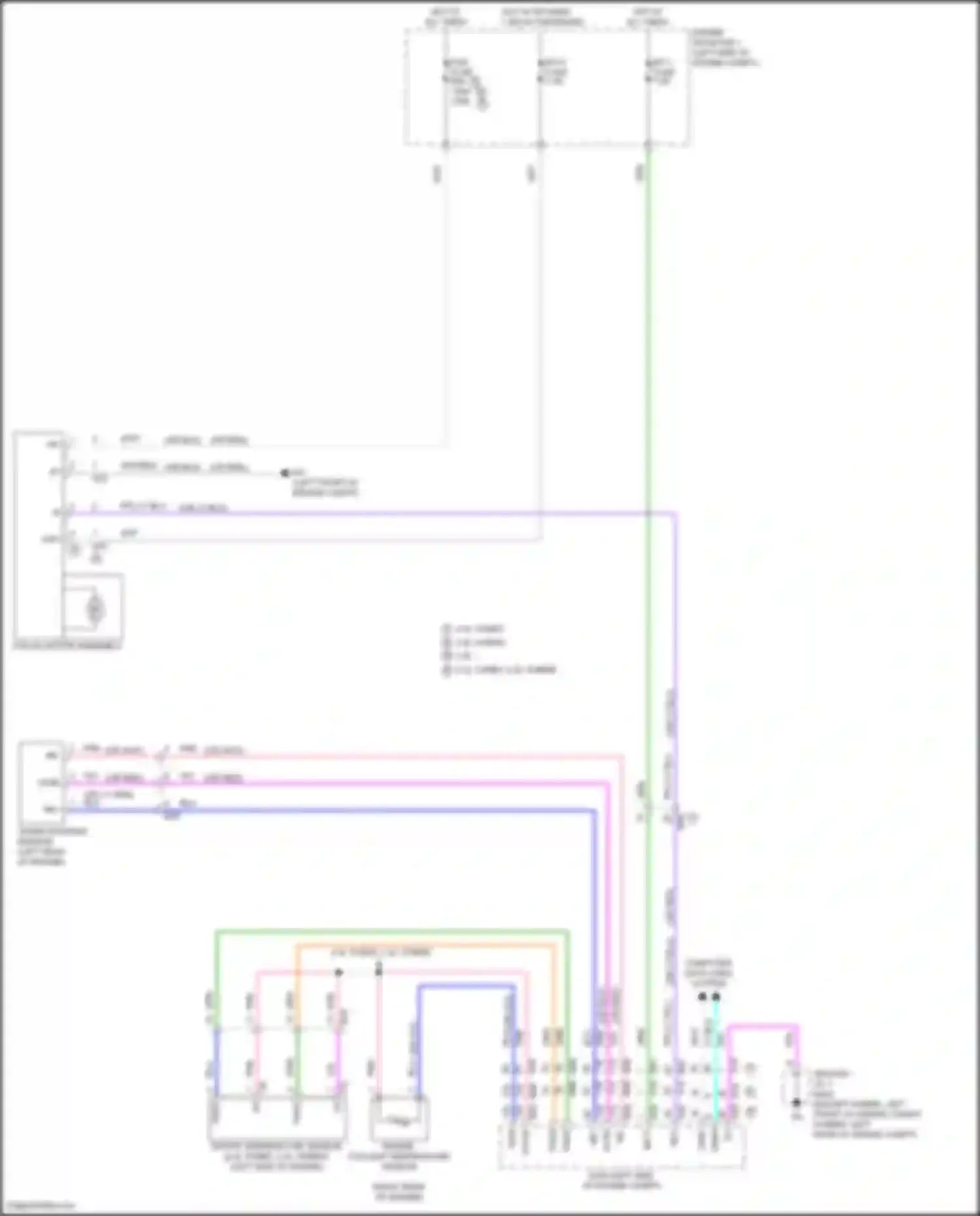 Wiring diagram fan fuse for Lexus NX Z10 (2014-2017)