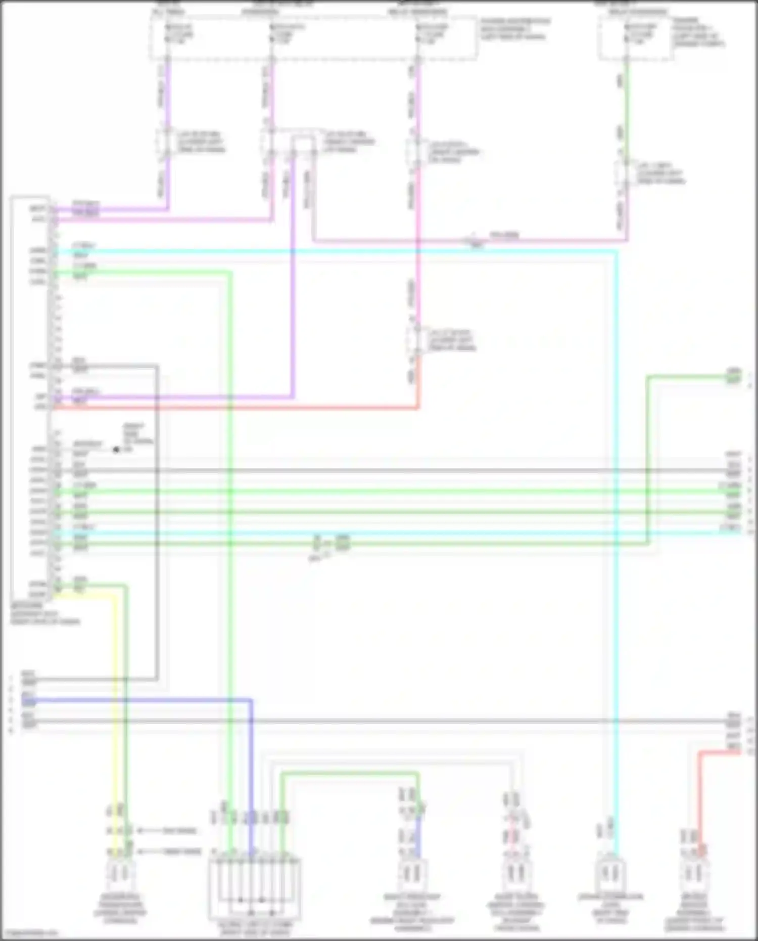 Wiring diagram wht/blk for Lexus NX Z10 (2014-2017)