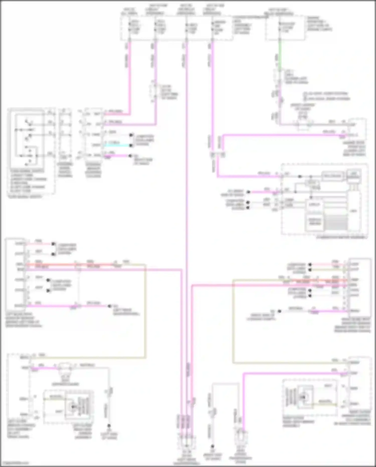 Wiring diagram engine stop, start ecu for Lexus NX Z10 (2014-2017)
