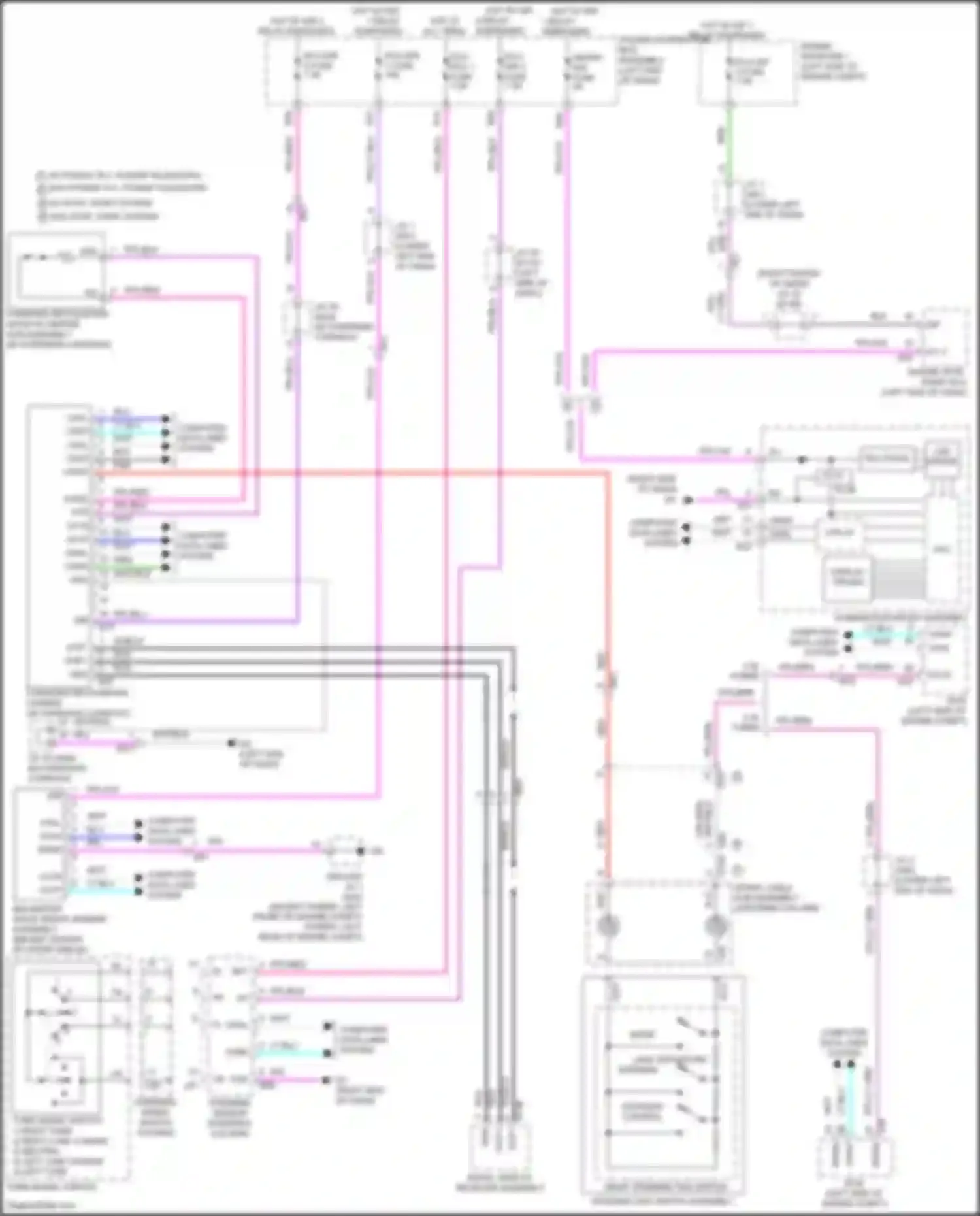 Wiring diagram bin 2 for Lexus NX Z10 (2014-2017)