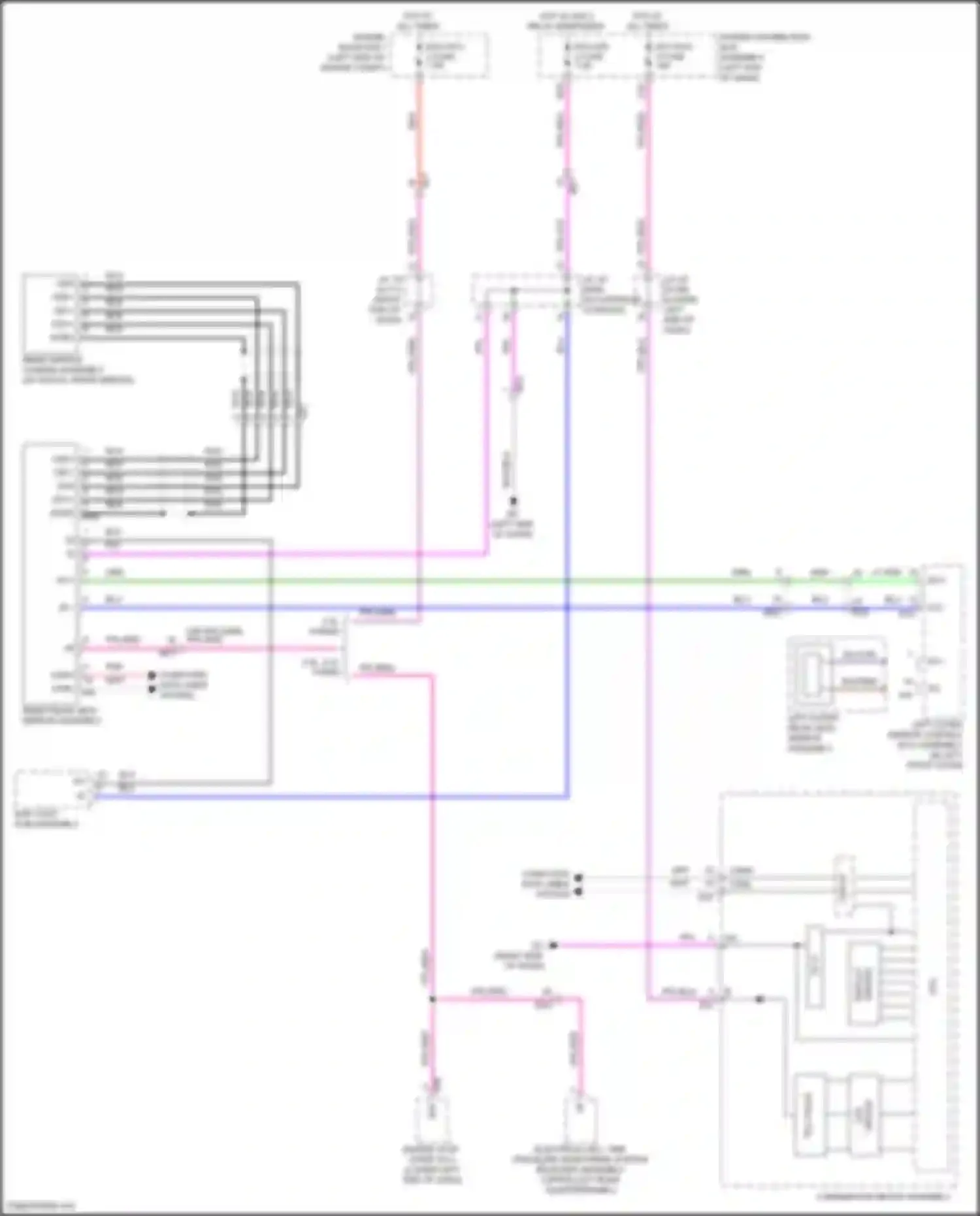 Wiring diagram hot w/ igr 2 relay energized for Lexus NX Z10 (2014-2017) (13 of 27)