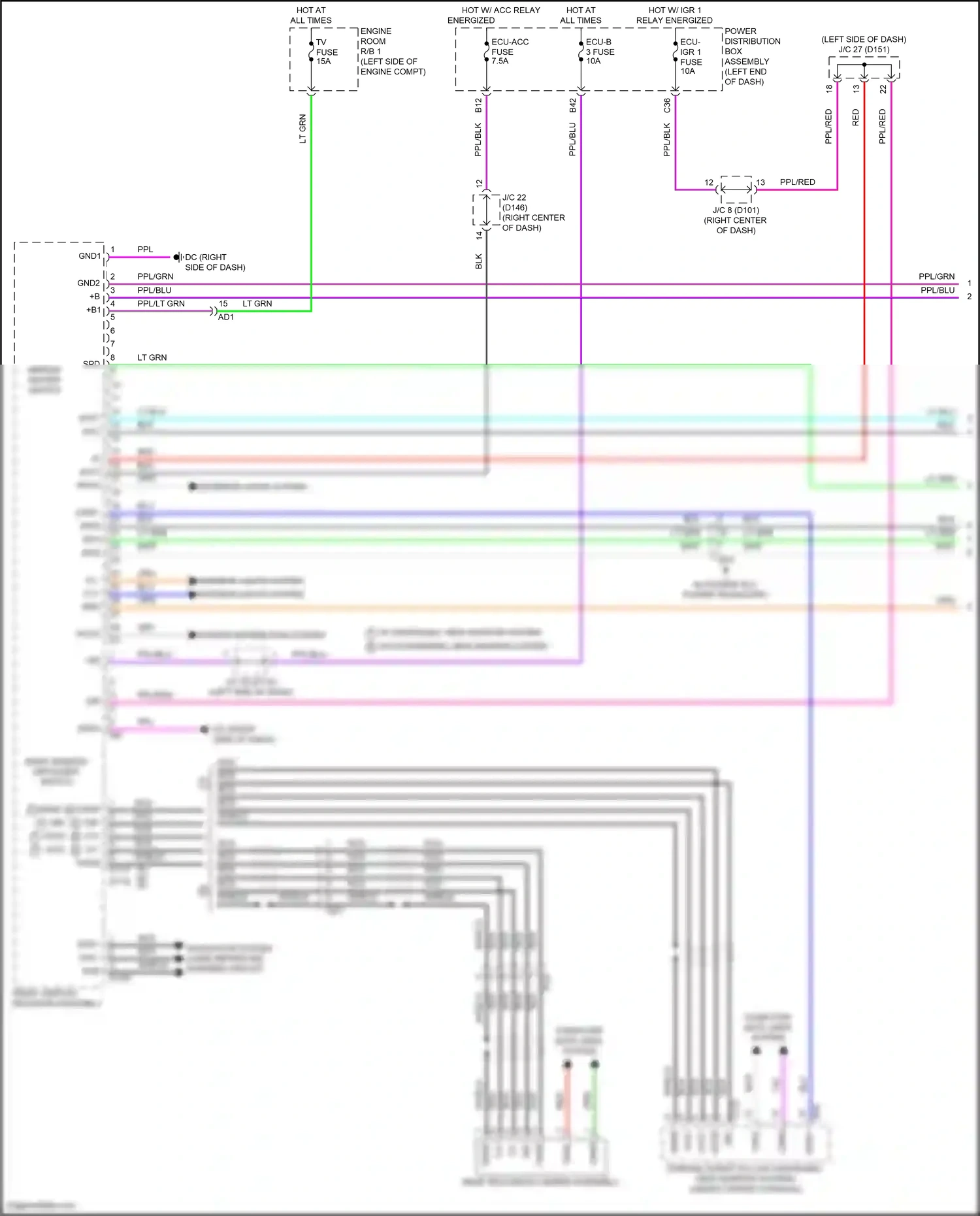 Lexus NX Z10 (2014-2017) igr wiring diagram  (10 of 34)