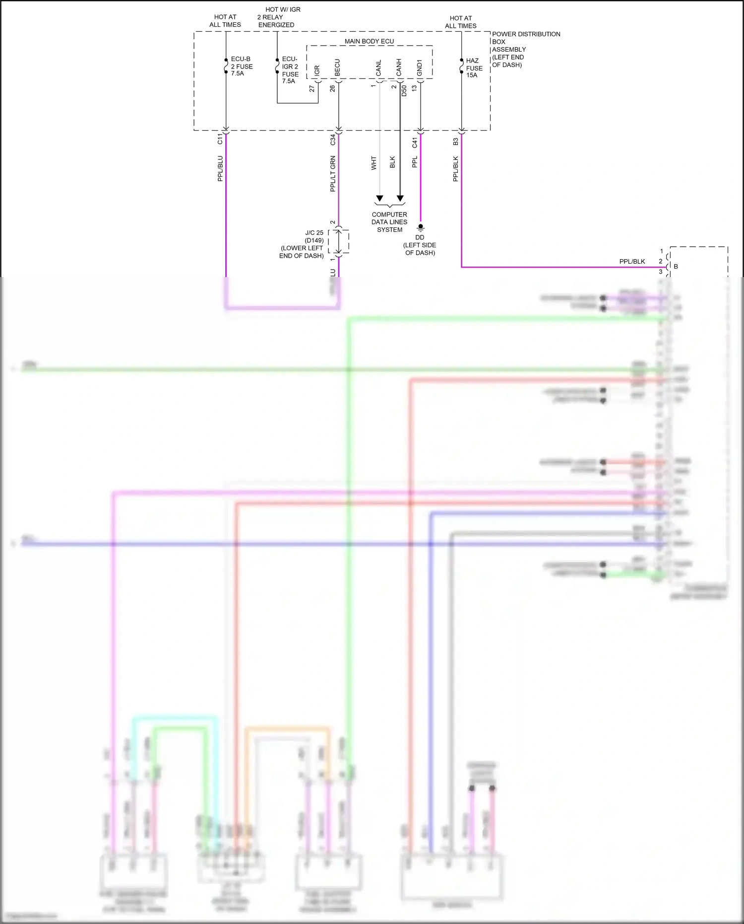 Lexus NX Z10 (2014-2017) igr wiring diagram  (9 of 34)