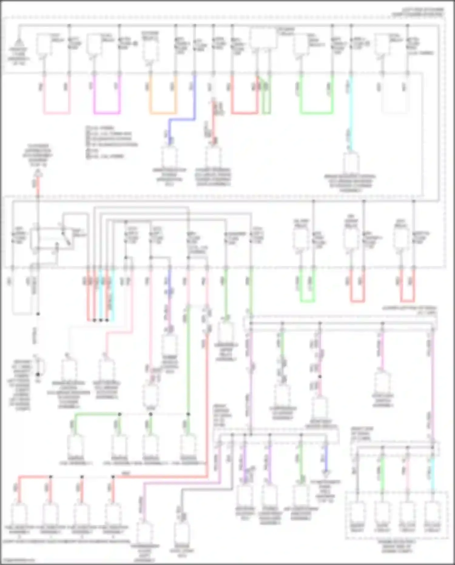 Wiring diagram inj fuse for Lexus NX Z10 (2014-2017) (2 of 4)