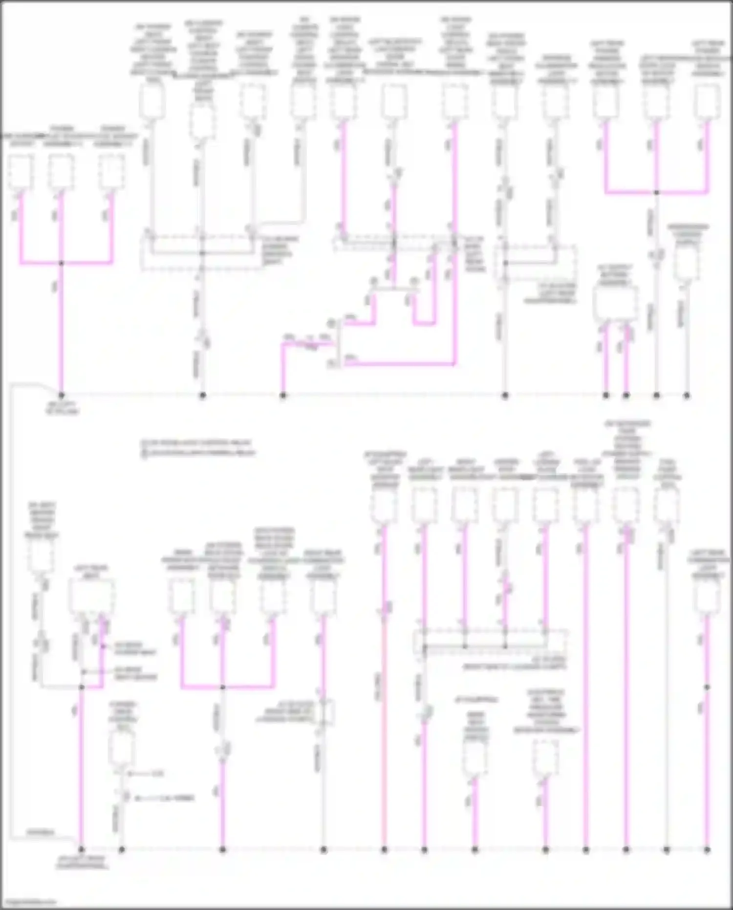 Wiring diagram left bluetooth low energy door digital key receiver assembly for Lexus NX Z10 (2014-2017) (2 of 3)