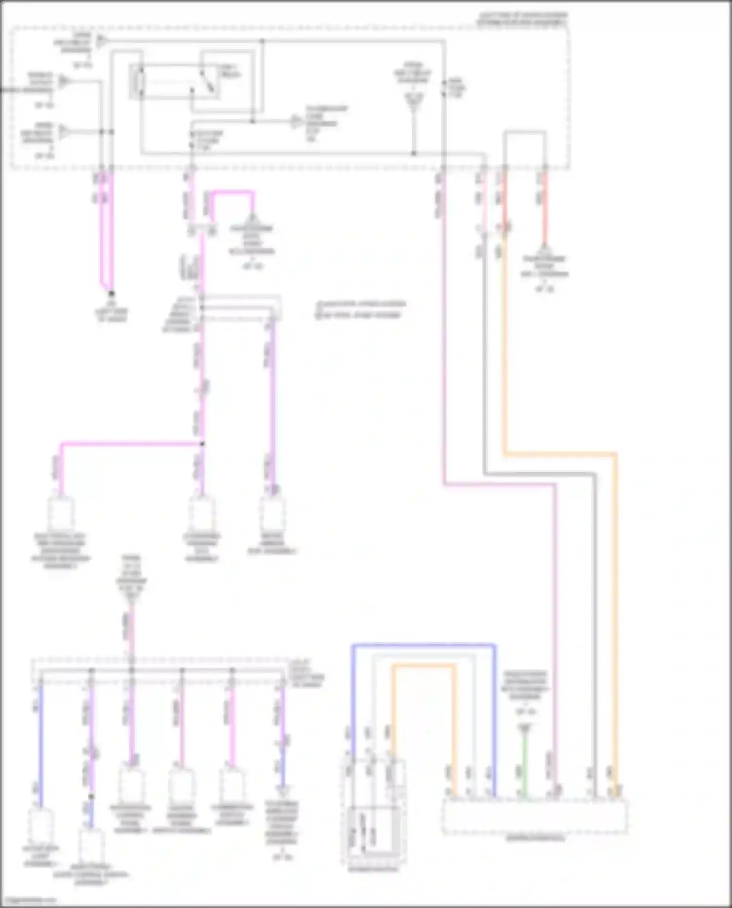 Wiring diagram certification ecu for Lexus NX Z10 (2014-2017)
