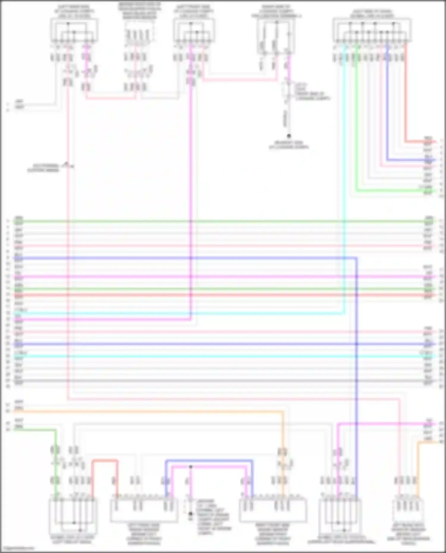 Wiring diagram lt blu for Lexus NX Z10 (2014-2017) (3 of 107)